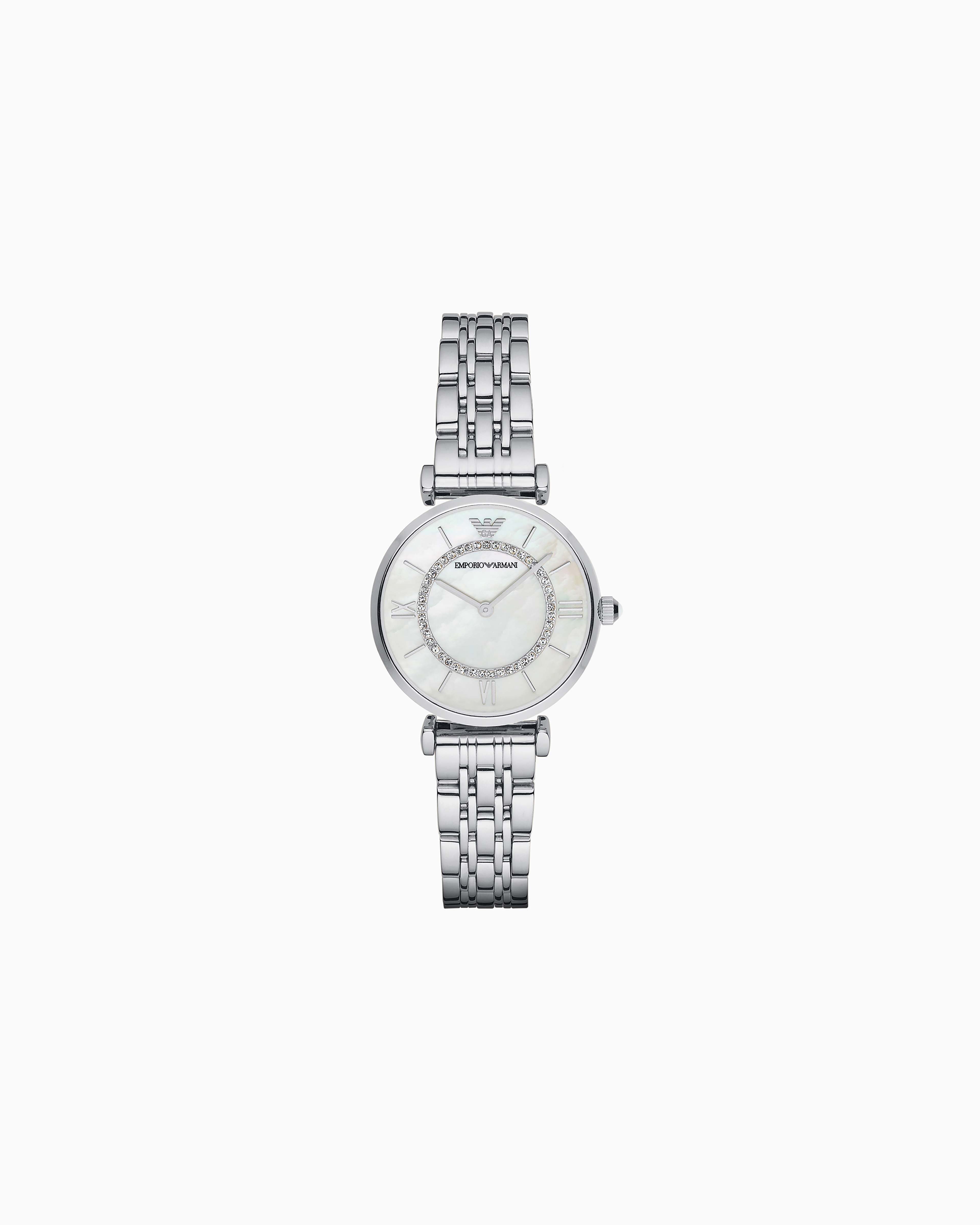 Emporio Armani - Women's Two-Hand Stainless Steel Watch, Woman, Multicoloured, Size: TU
