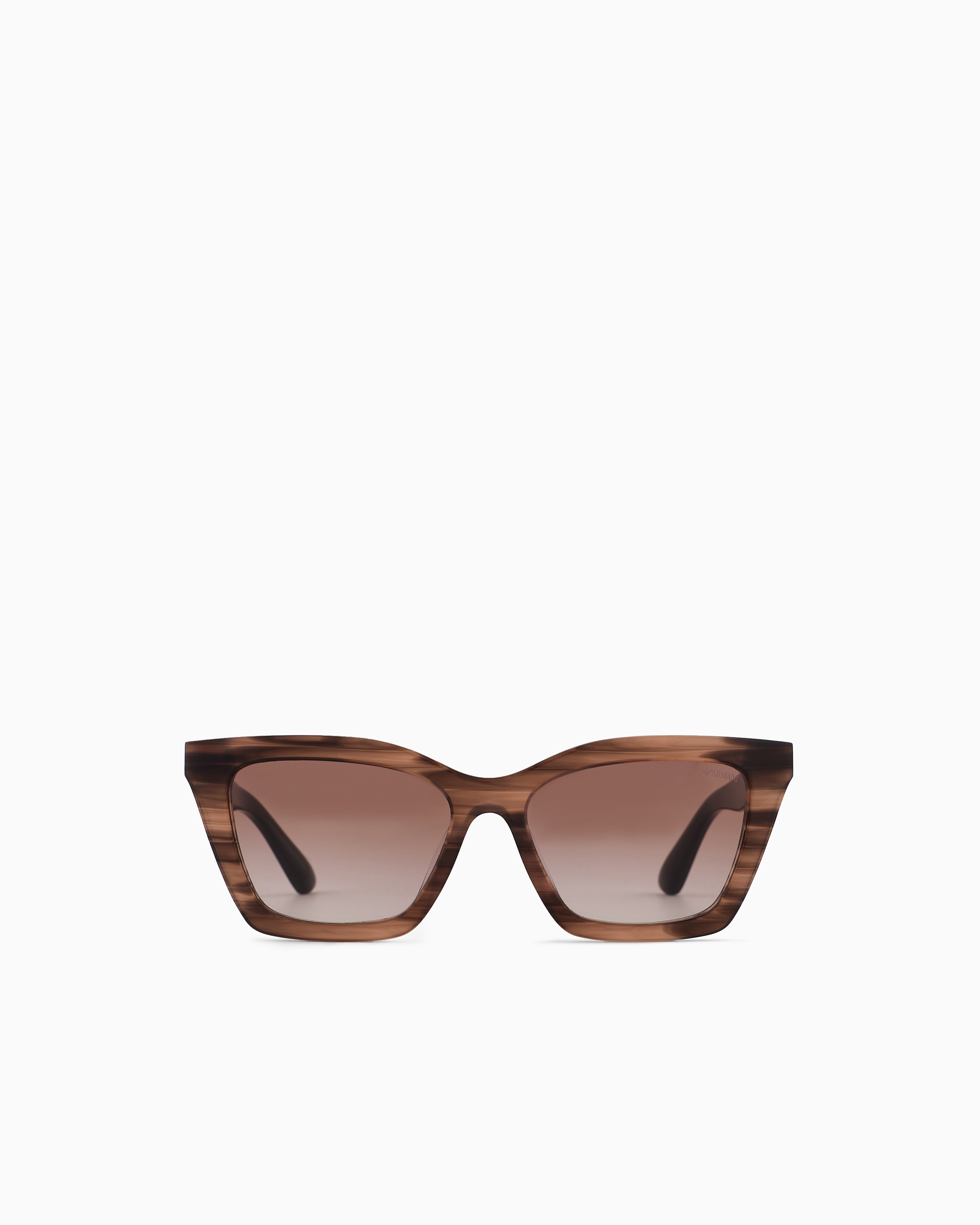 Emporio Armani - Women’s butterfly sunglasses, Woman, Black, Size: 54L