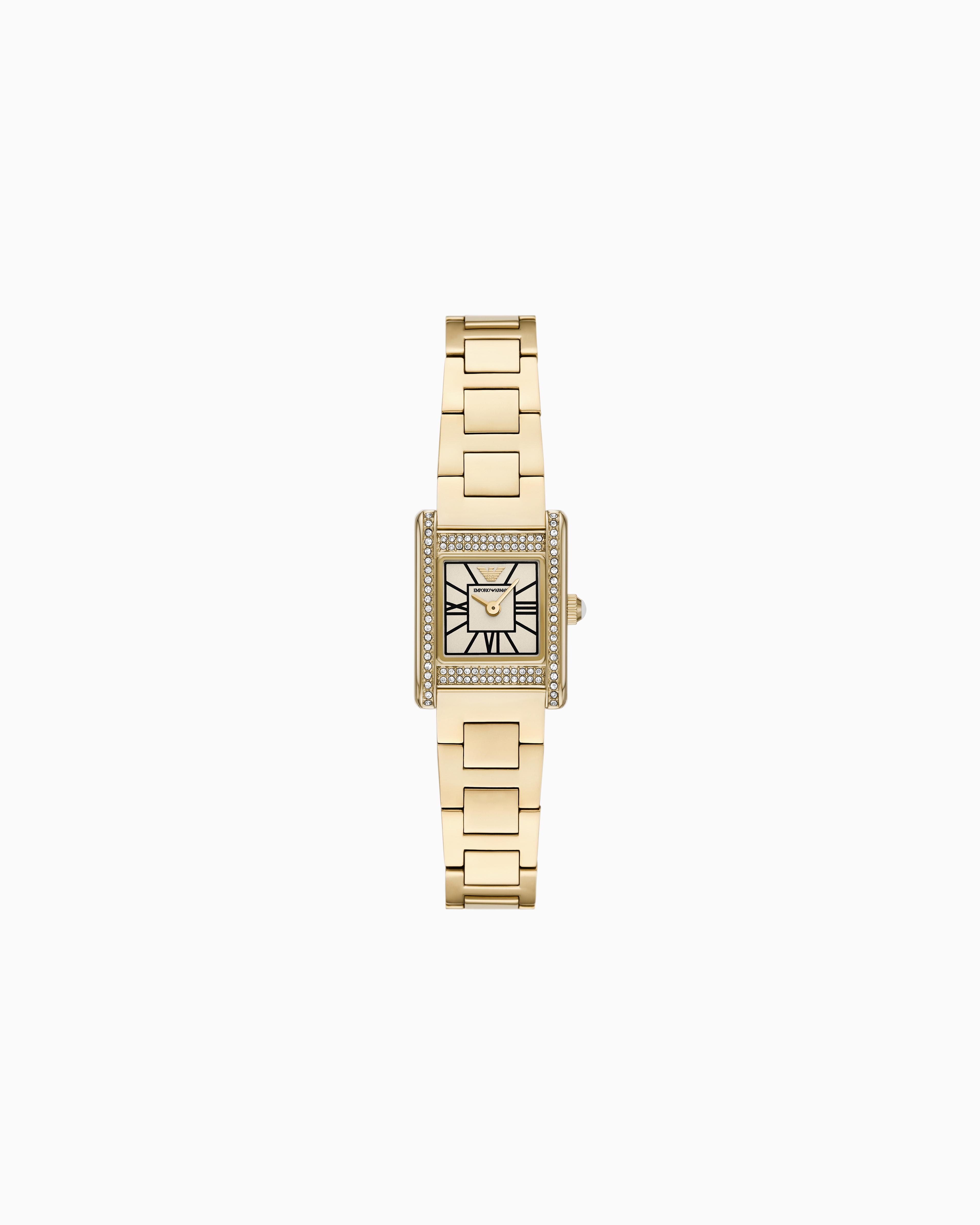 Two-Hand Gold-Tone Stainless Steel Watch Emporio Armani