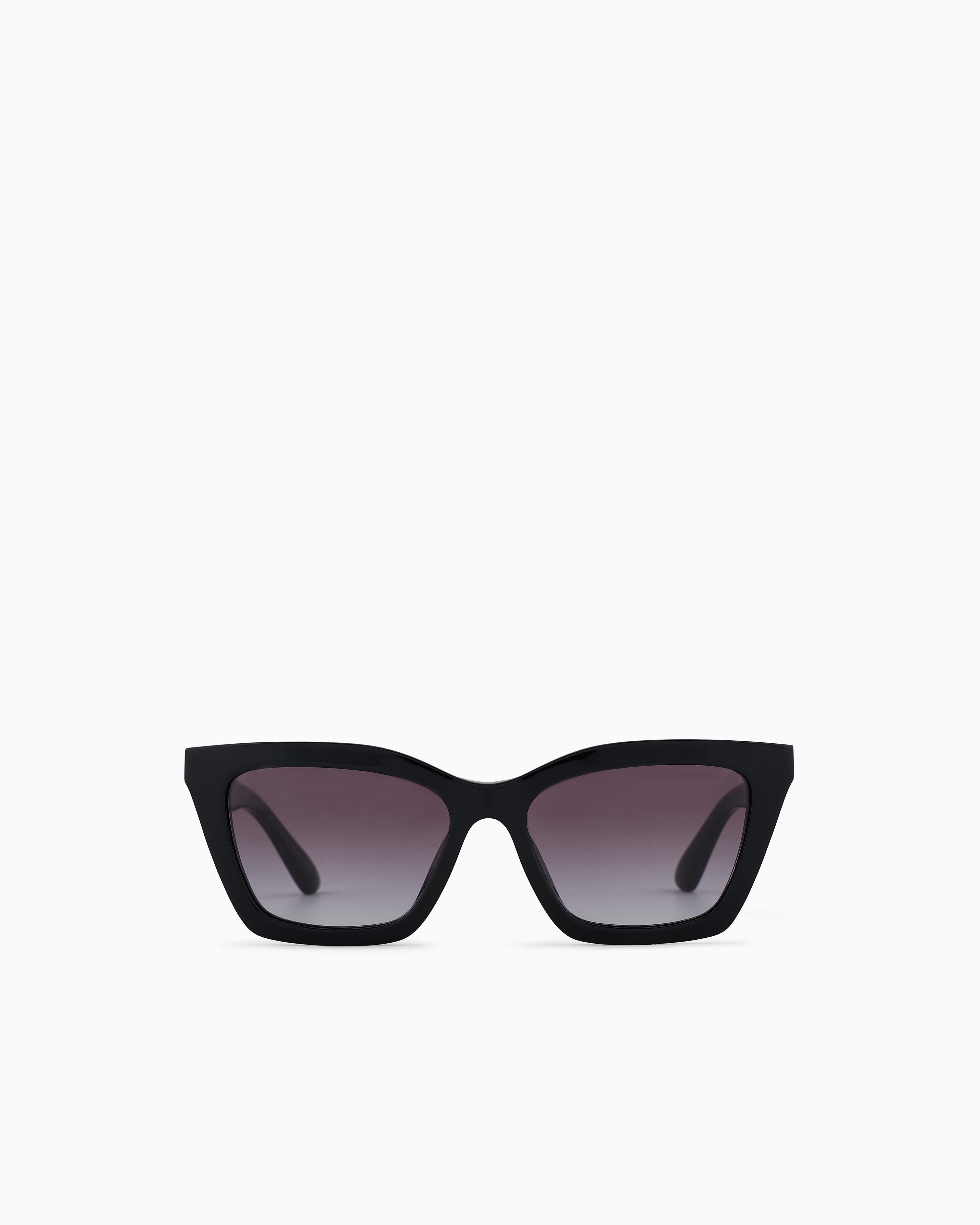 Emporio Armani - Women’s butterfly sunglasses, Woman, Black, Size: 54L