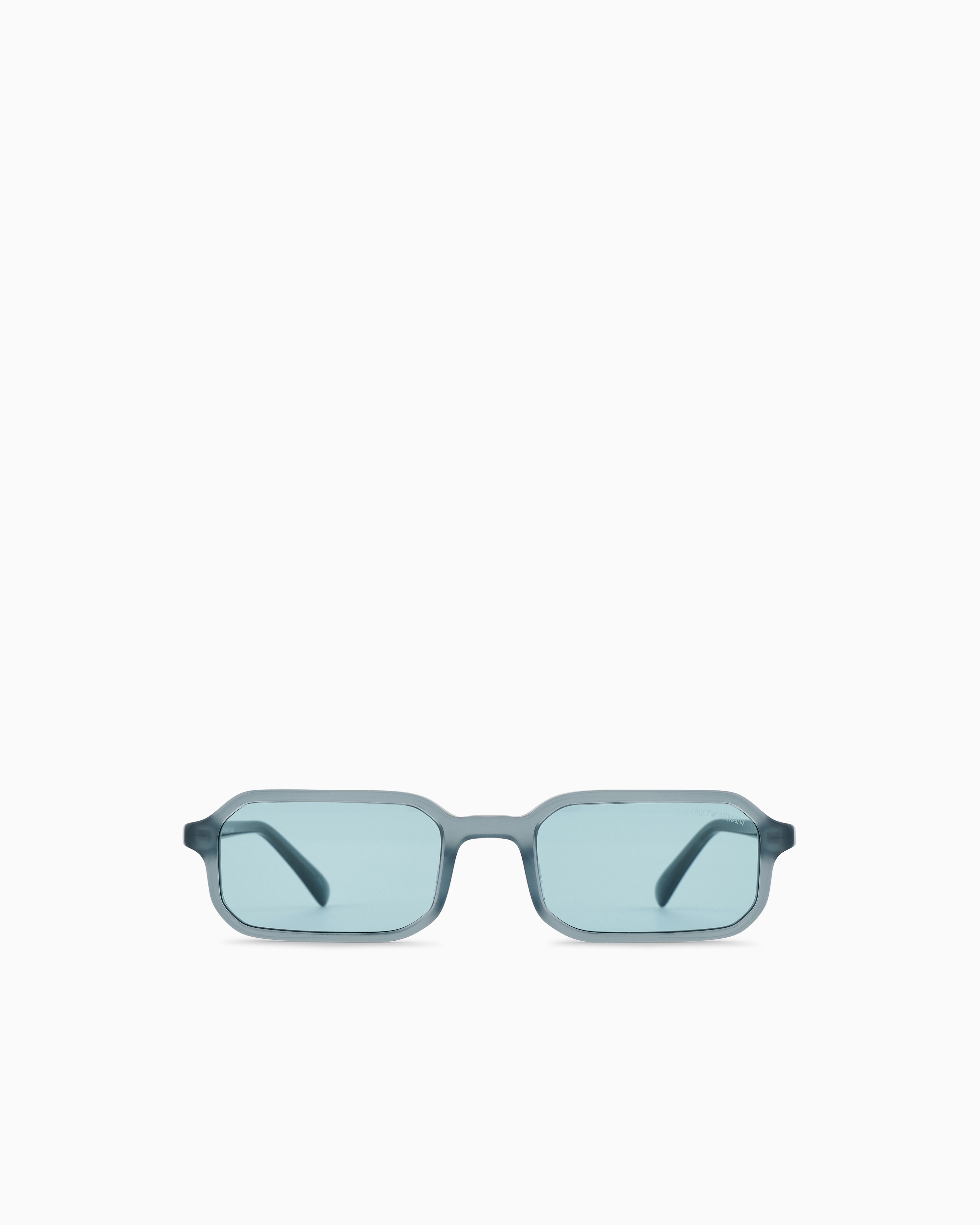 Emporio Armani Men's ’S Rectangular Sunglasses Large