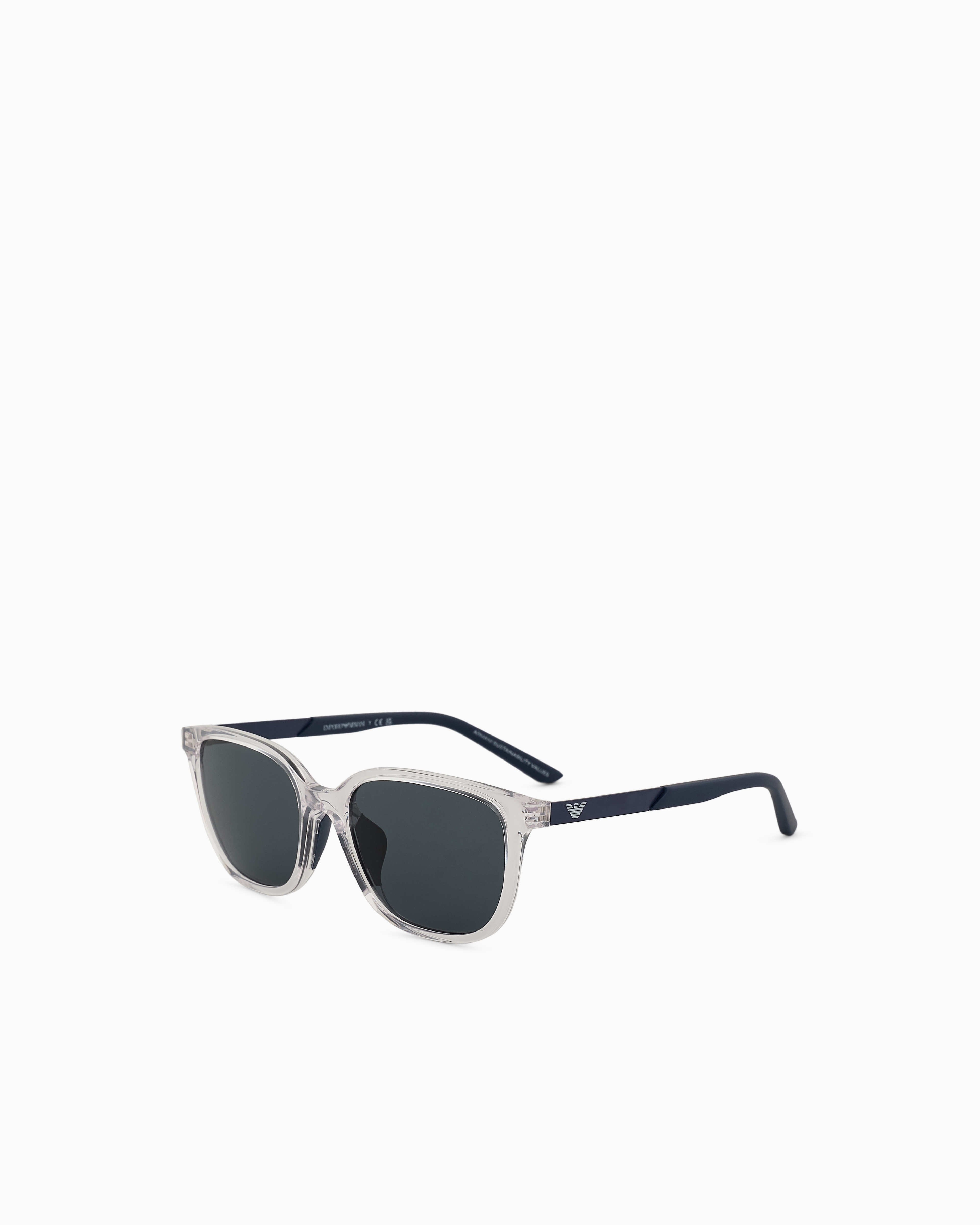 Emporio Armani - Children’s pillow-shaped sunglasses, Boy, Blue, Size: 49L