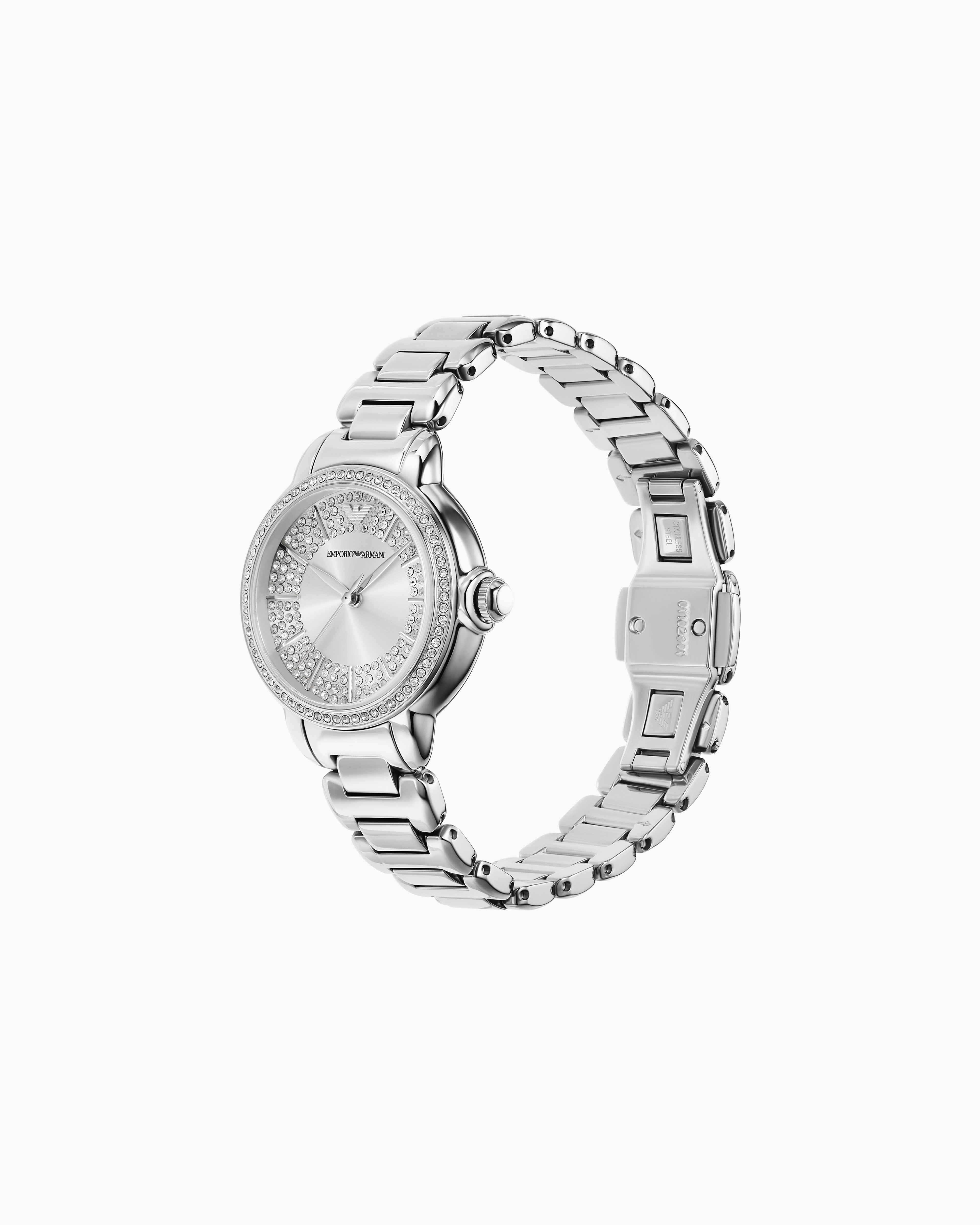 Emporio Armani 2針ウォッチ レディース ステンレススチール ウィメンズ2針ウォッチ ステンレススチール Emporio Armani