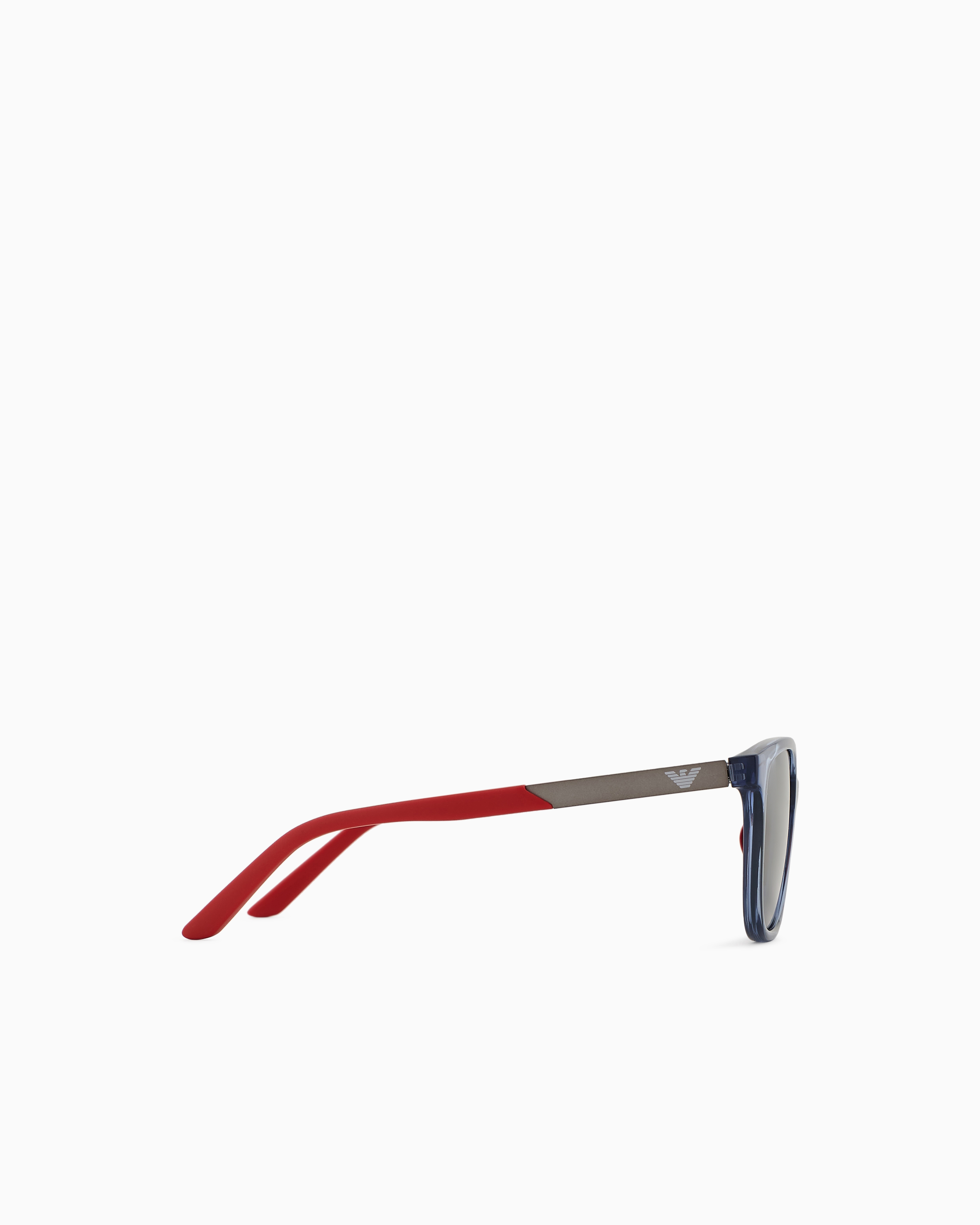 Emporio Armani - Children’s pillow-shaped sunglasses, Boy, Grey, Size: 49L