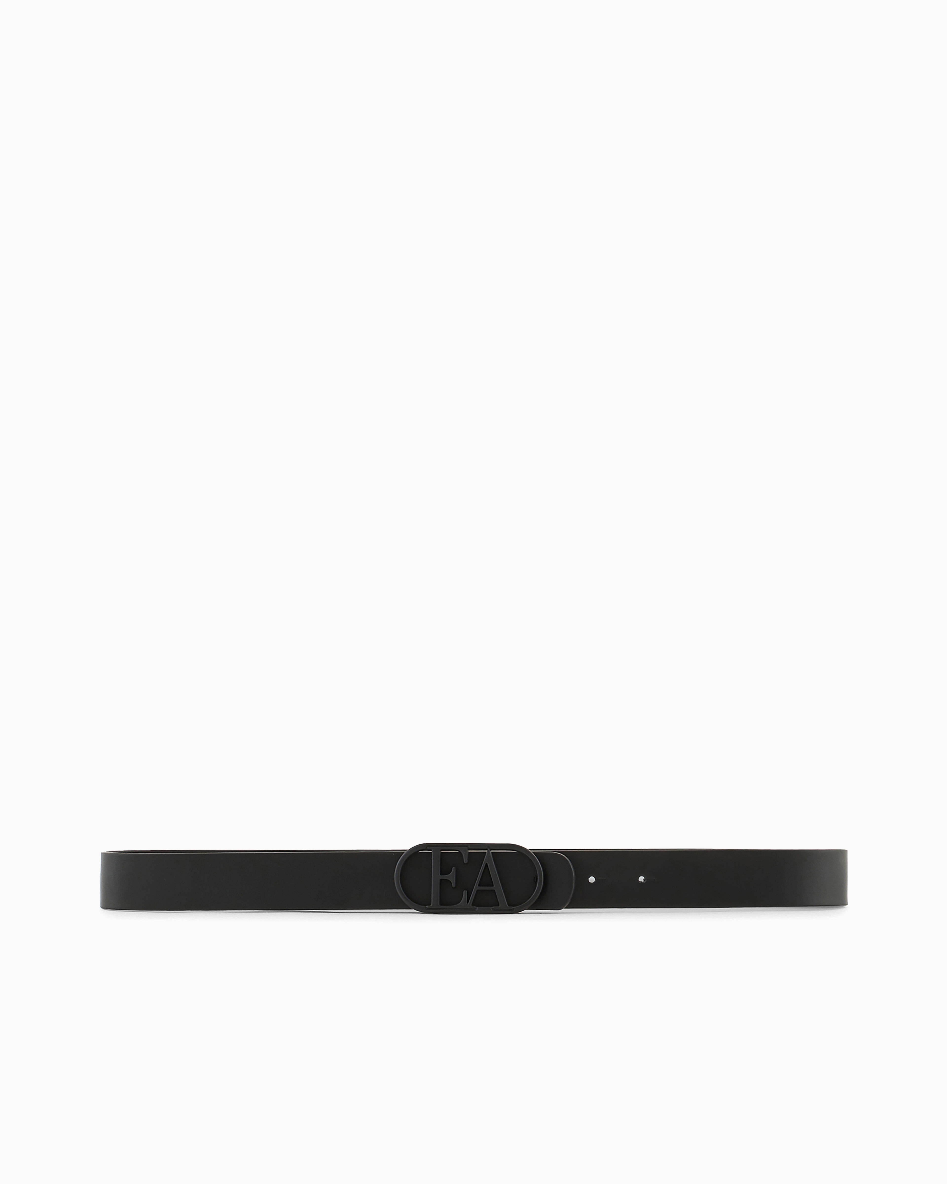 ベルト EMPORIO ARMANI Woman Belt Black Y3I380YWT0V 80001 Leather belt with EA buckle | Emporio Armani
