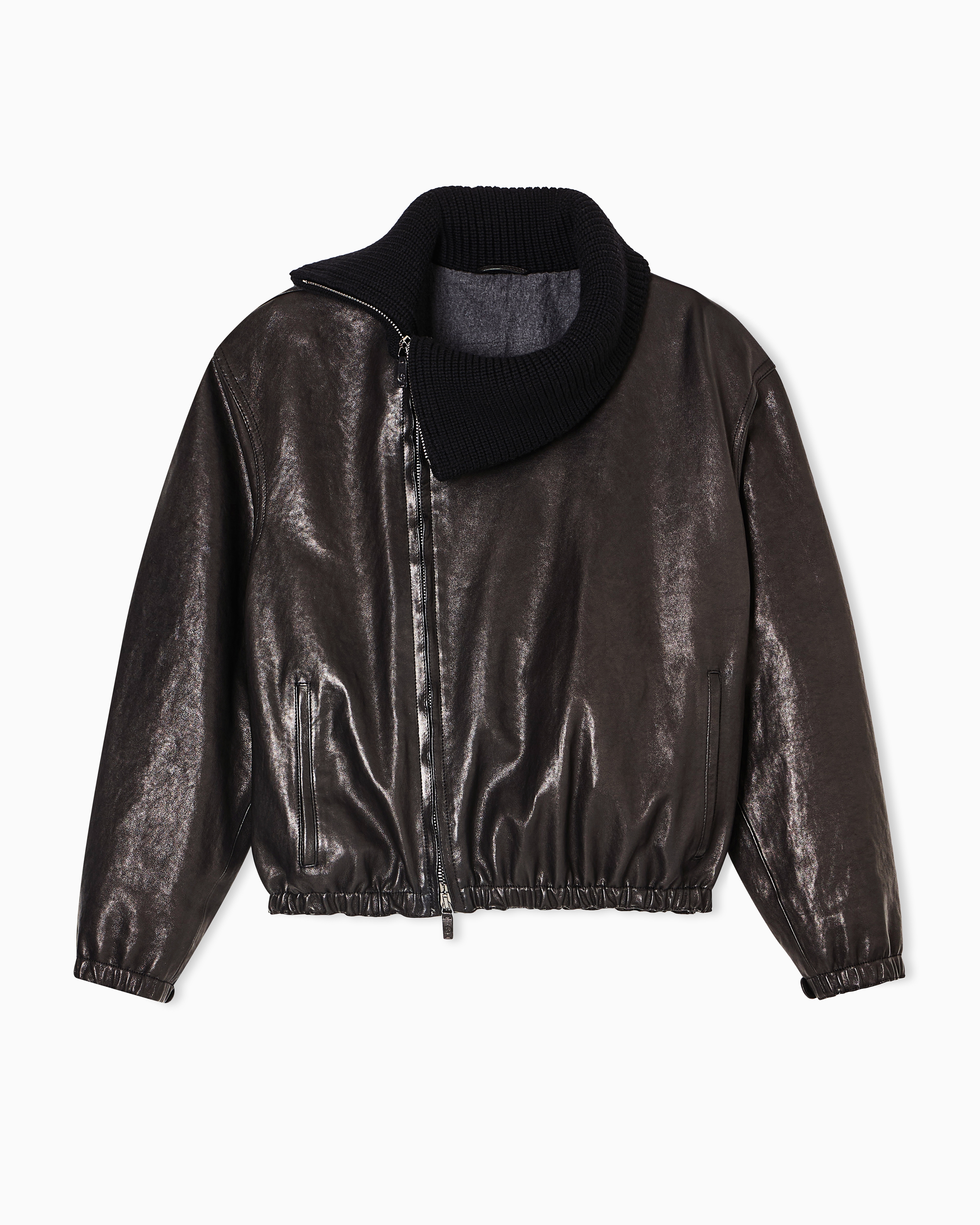 Giorgio Armani ブラックメッシュジャケット M undefined