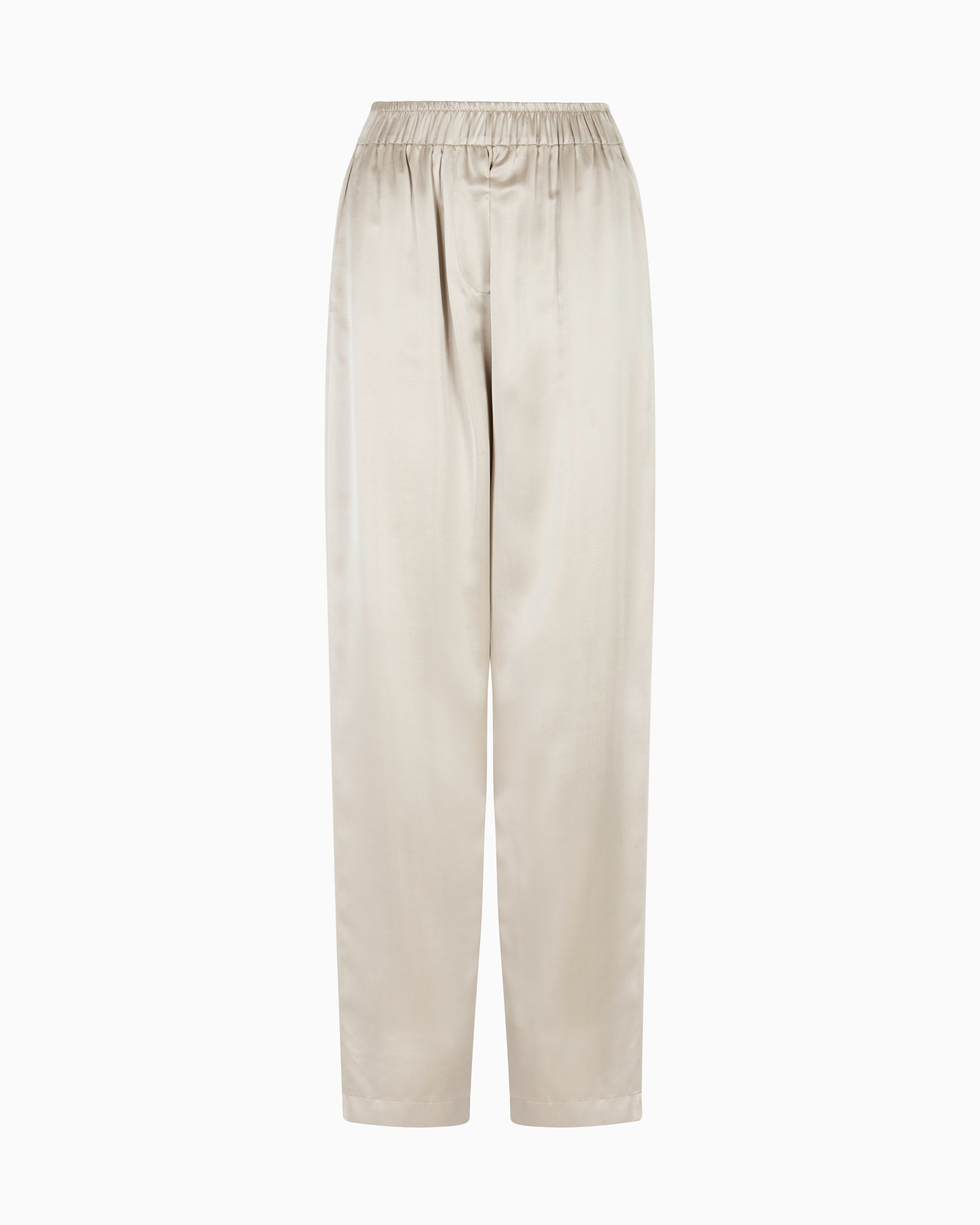 Giorgio Armani Formal Trousers In Neutral
