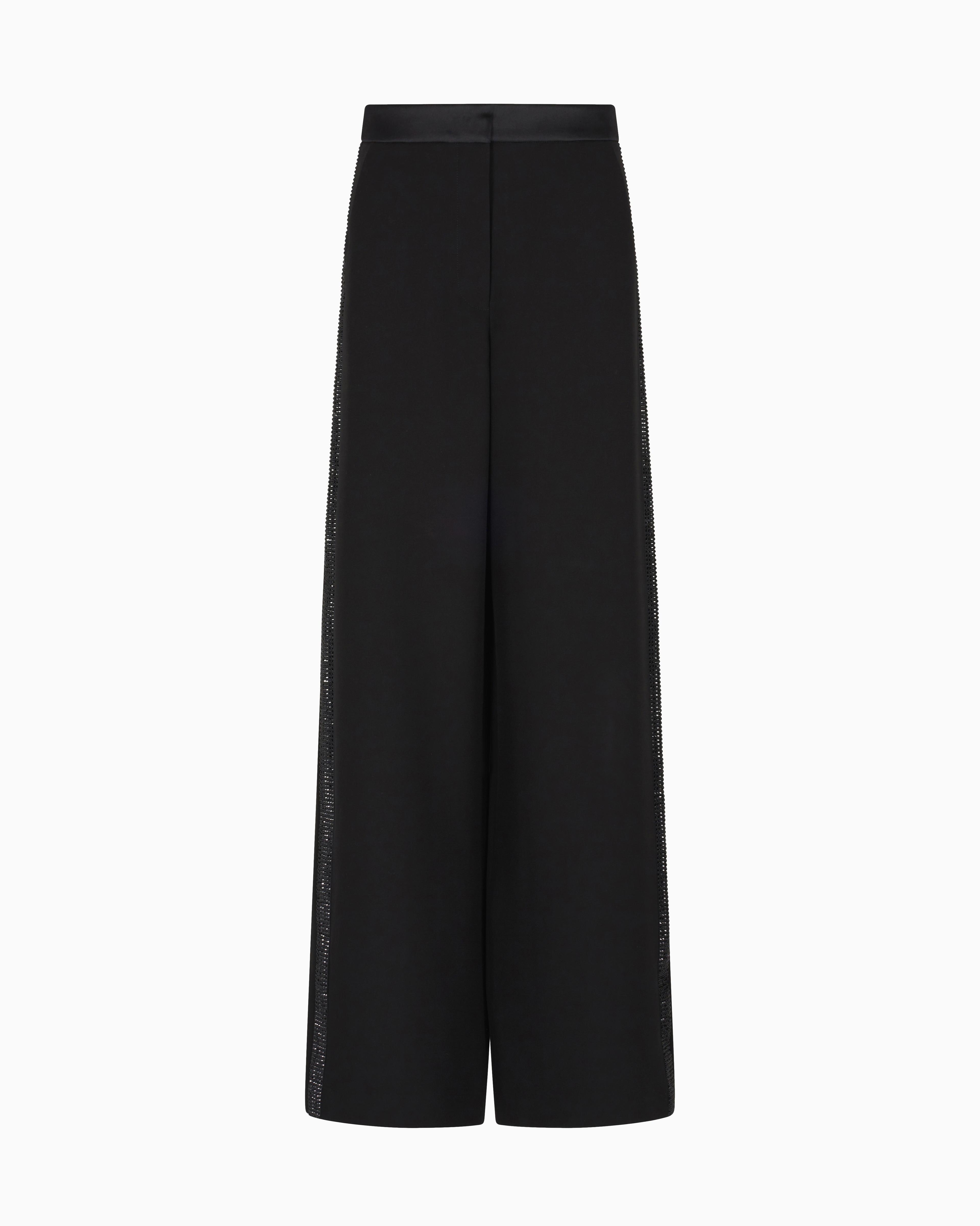 ジョルジオアルマーニ Giorgio Armani Silk Trousers Wide-leg silk trousers | Giorgio Armani
