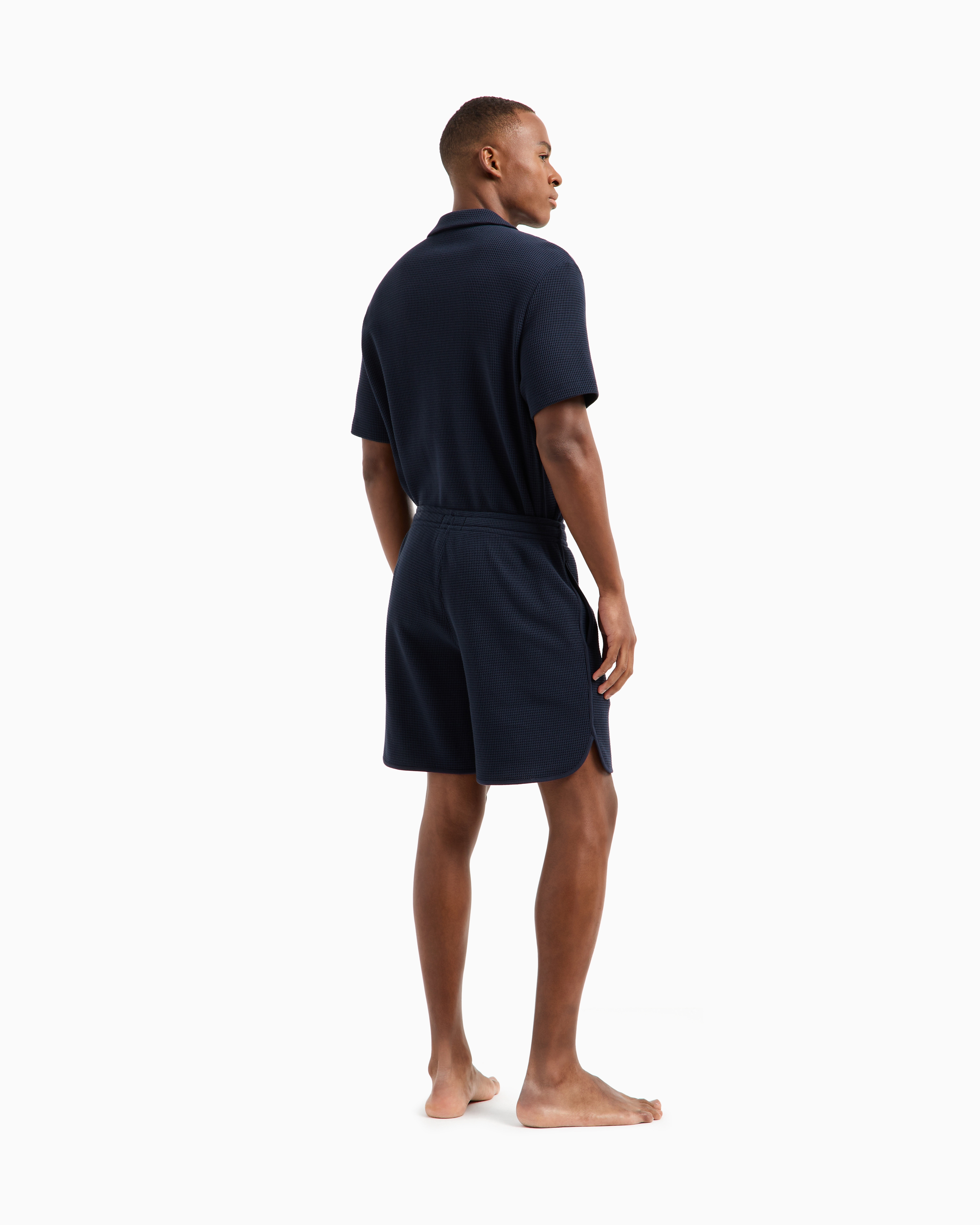 ★UMBRO★ Late Checkout Waffle 55 Bermuda Pants Navy UQ221CH Umbro Women's Checkerboard Short, Blue Jewel, X-Small