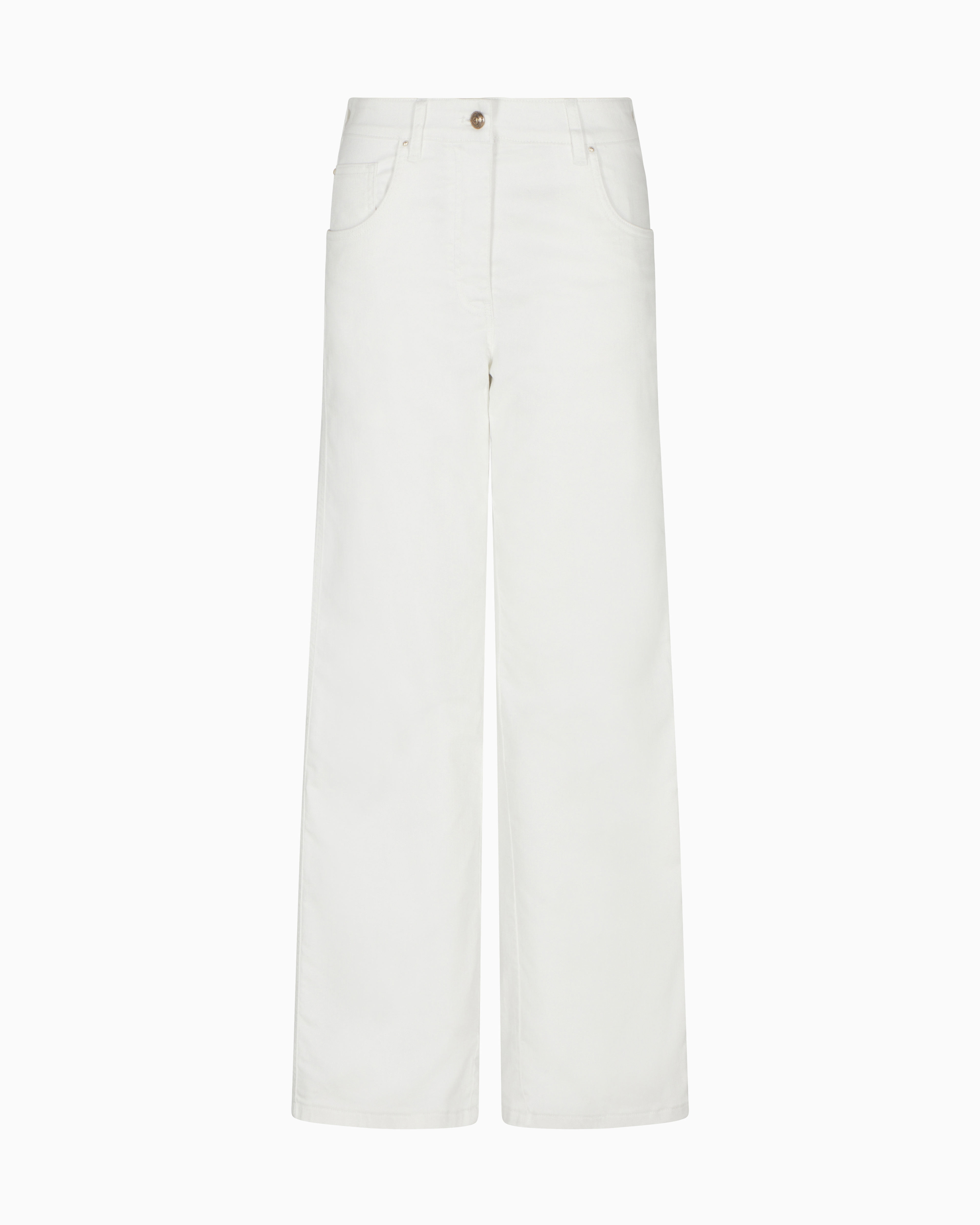 Giorgio Armani Pantalon En Denim De Coton Stretch
