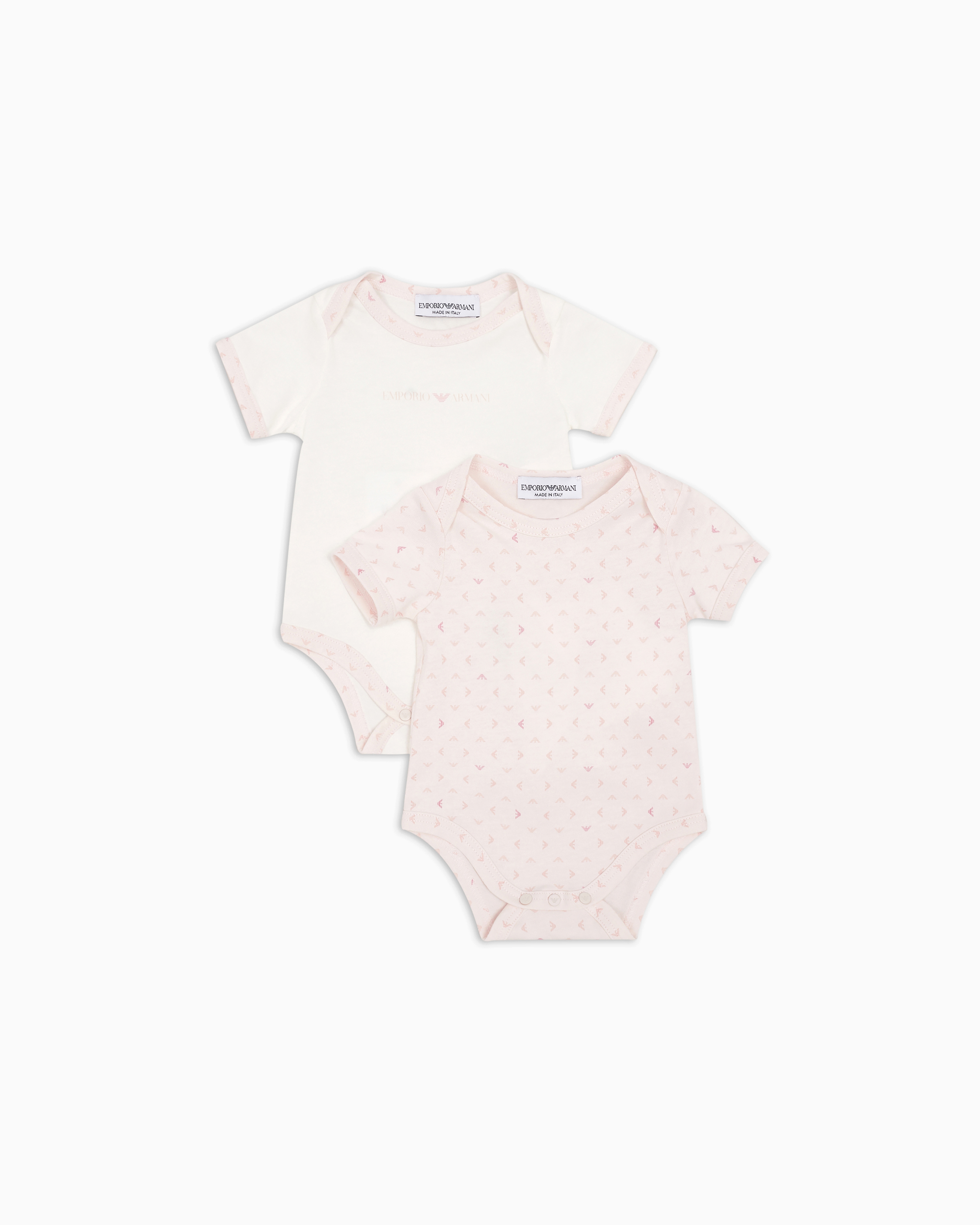 ベビー] ボティースーツ2点のギフトセット オールオーバー オプアート