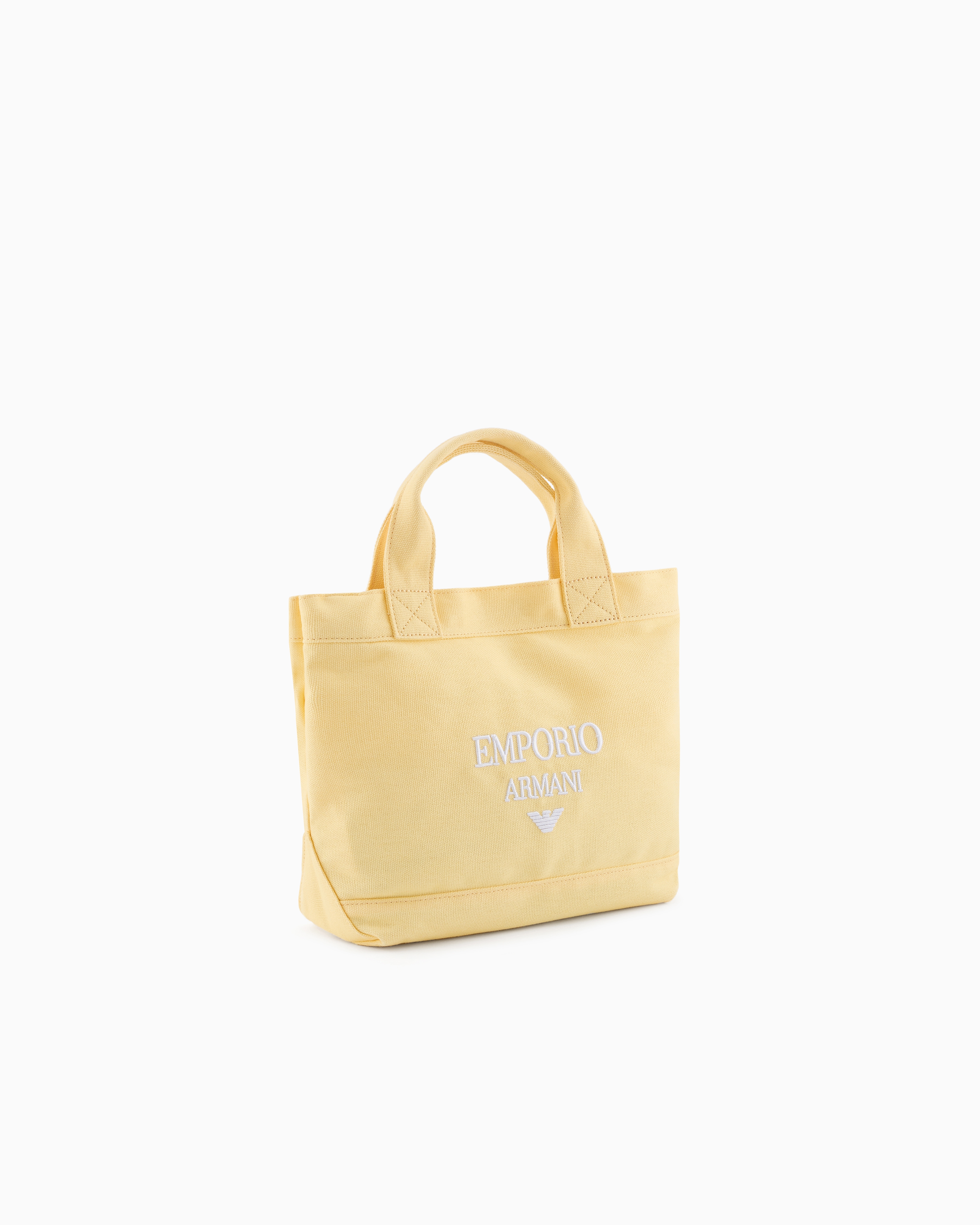 期間限定出品　ARMANI　ボストンバッグ キャンバス ロゴ刺繍　ショルダー EMPORIO ARMANI - 期間限定販売 ARMANI ボストンバッグ