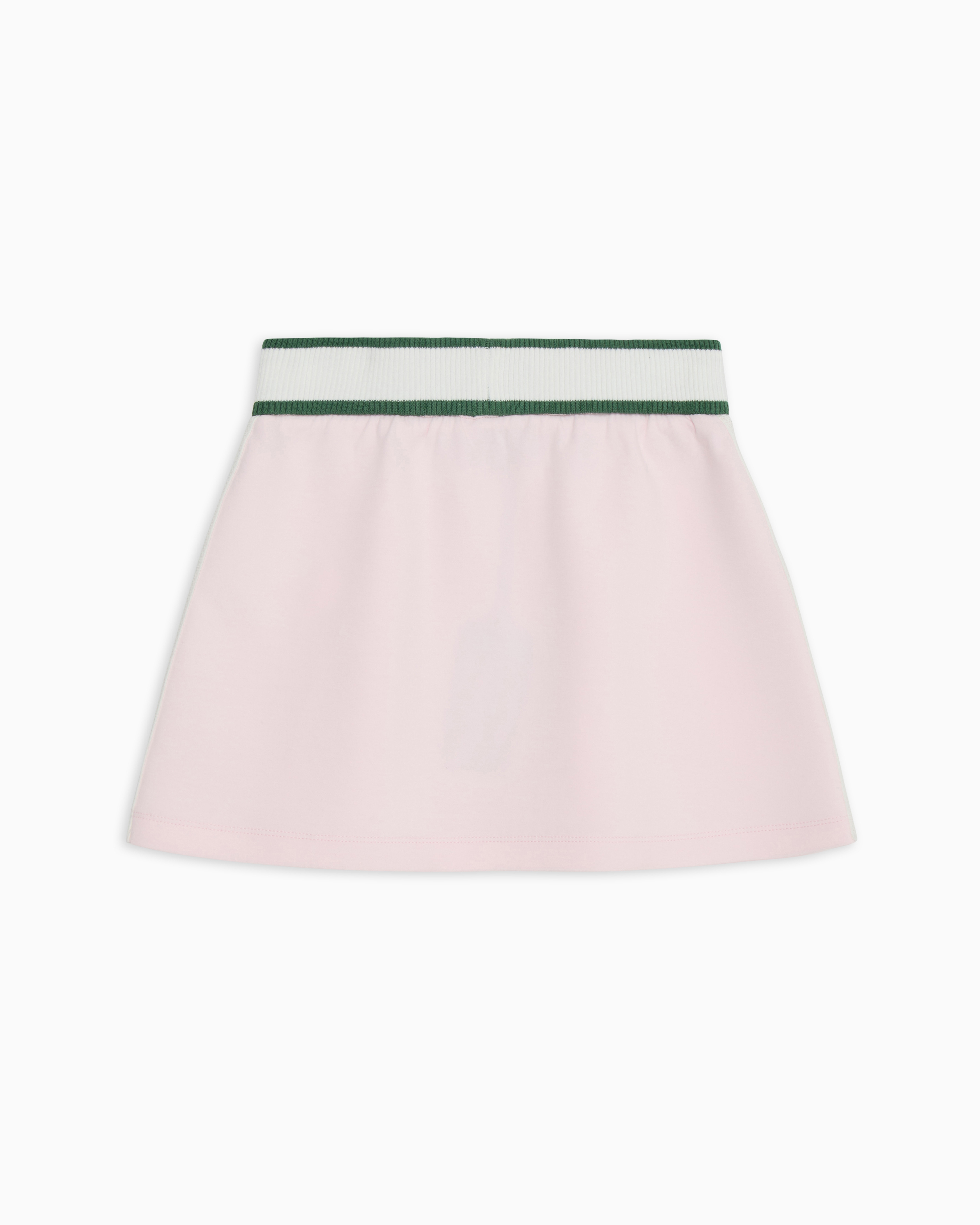 Skirt in logo tape double jersey | Emporio Armani