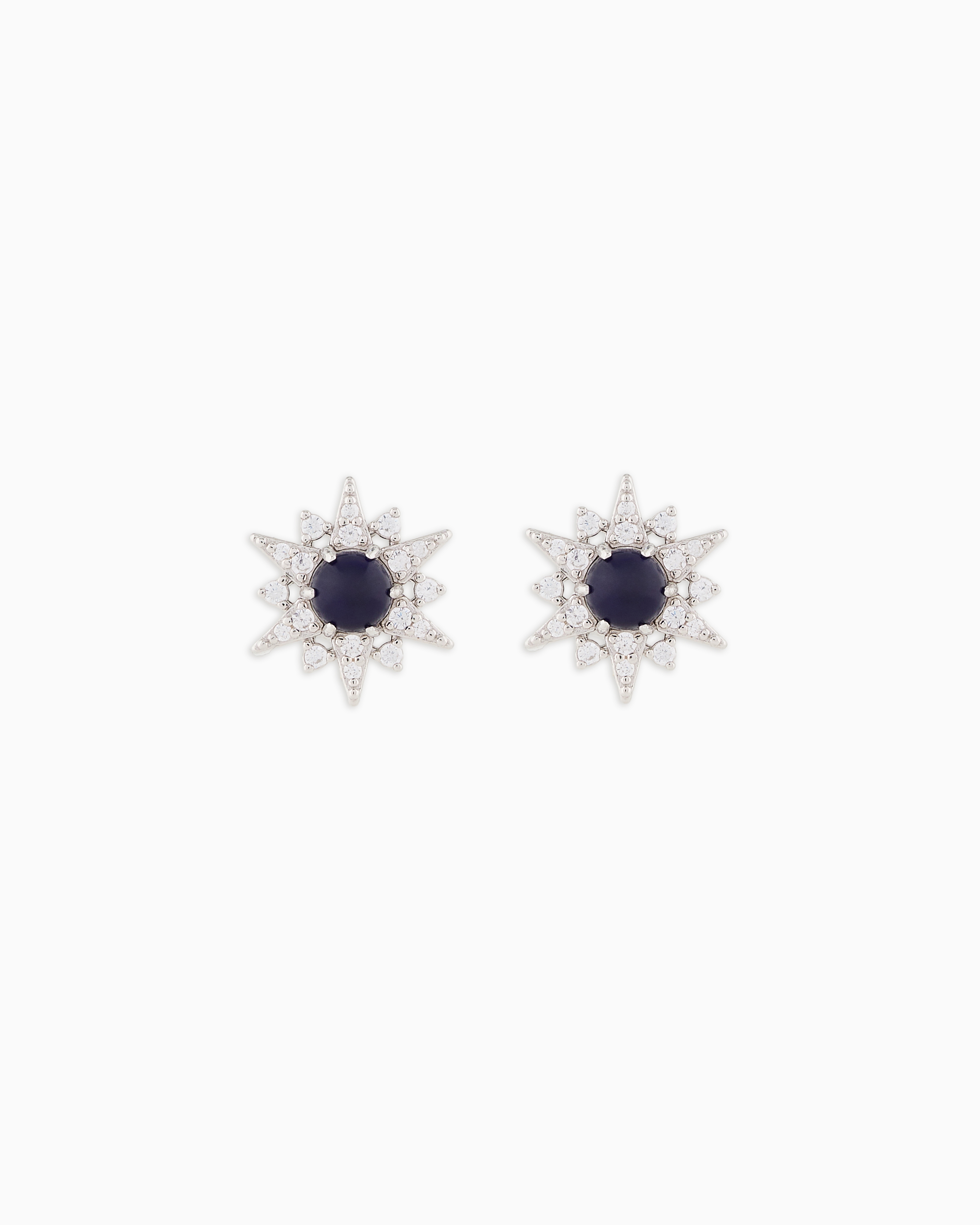 Emporio Armani -  Sterling Silver Stud Earrings, Woman, Multicoloured, Size: TU