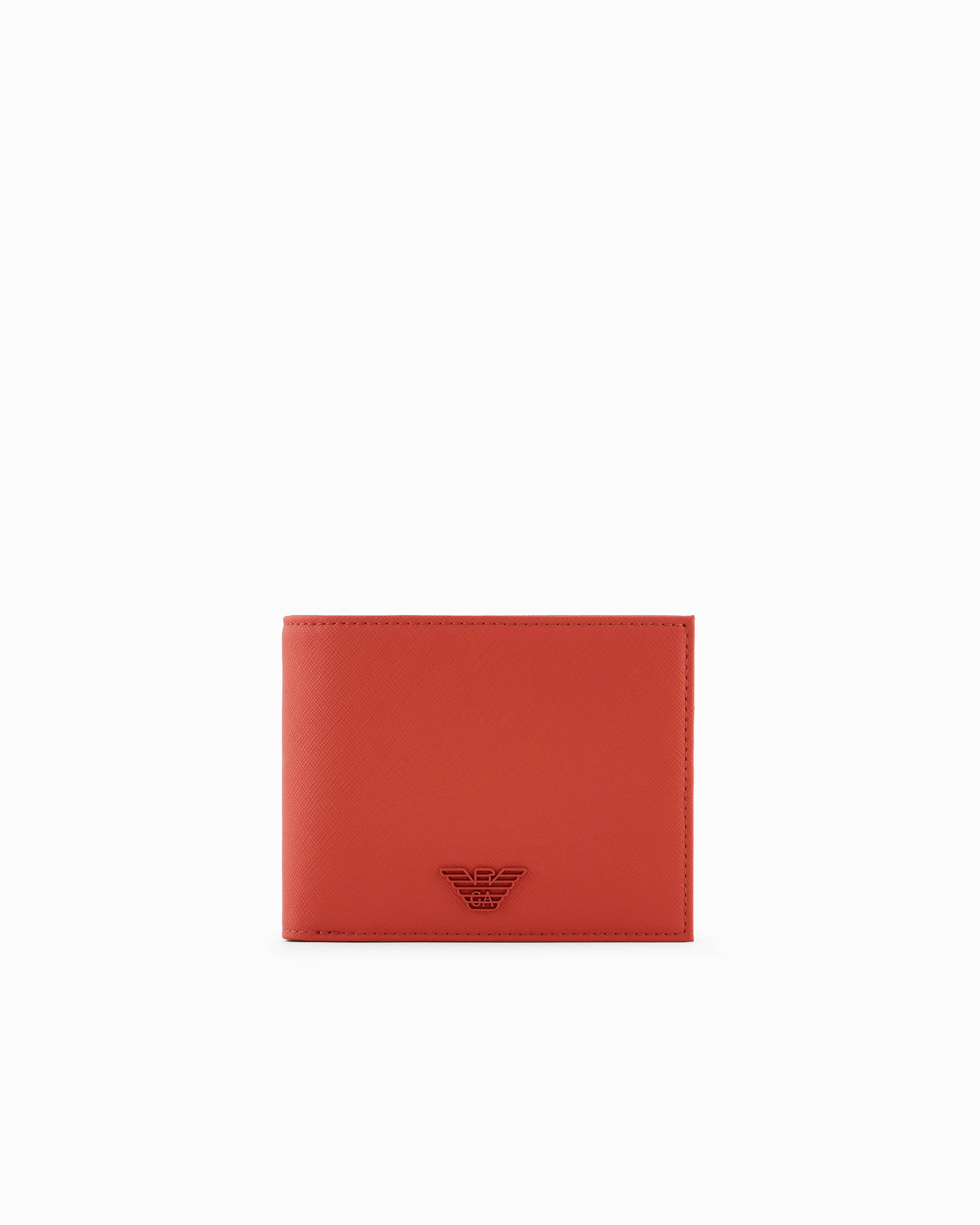 【EMPORIO ARMANI】ASV 二つ折りウォレット 未使用品 EMPORIO ARMANI 財布 「エンポリオ アルマーニ」ASV 二つ折り