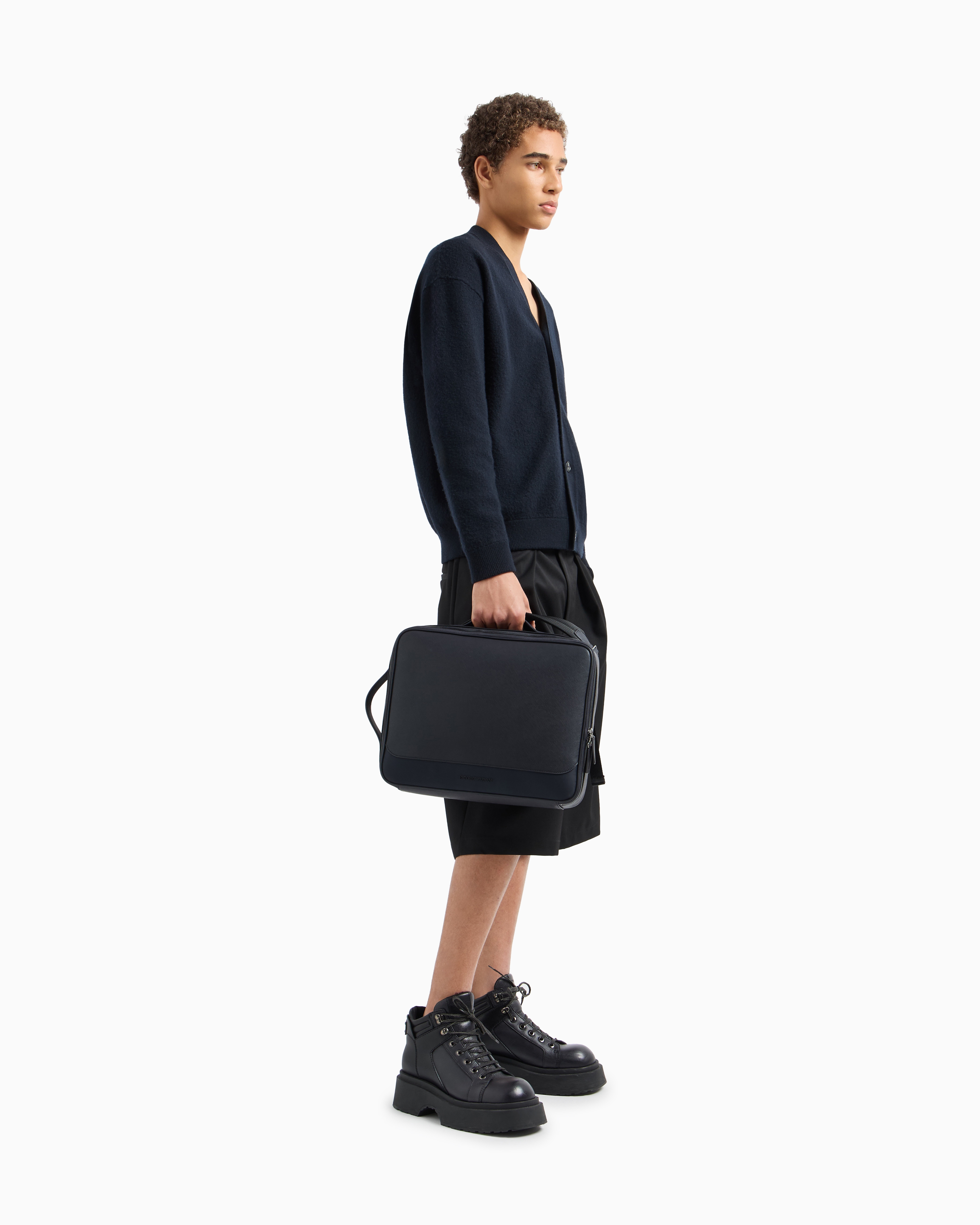 EMPORIO ARMANI アルマーニ／ビジネスバッグ 中古・古着通販】EMPORIO ARMANI (エンポリオアルマーニ