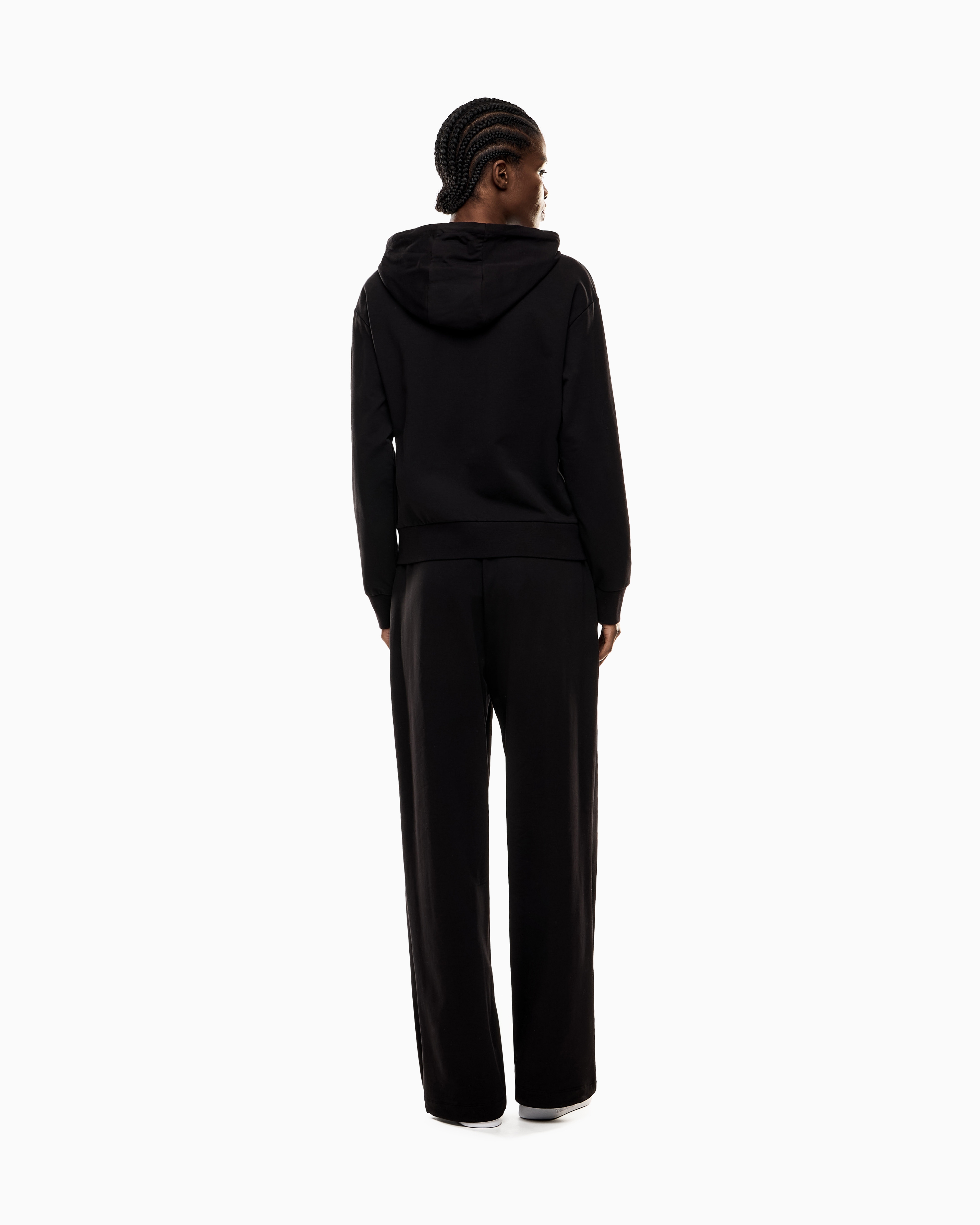 Core Lady stretch-cotton tracksuit | EA7