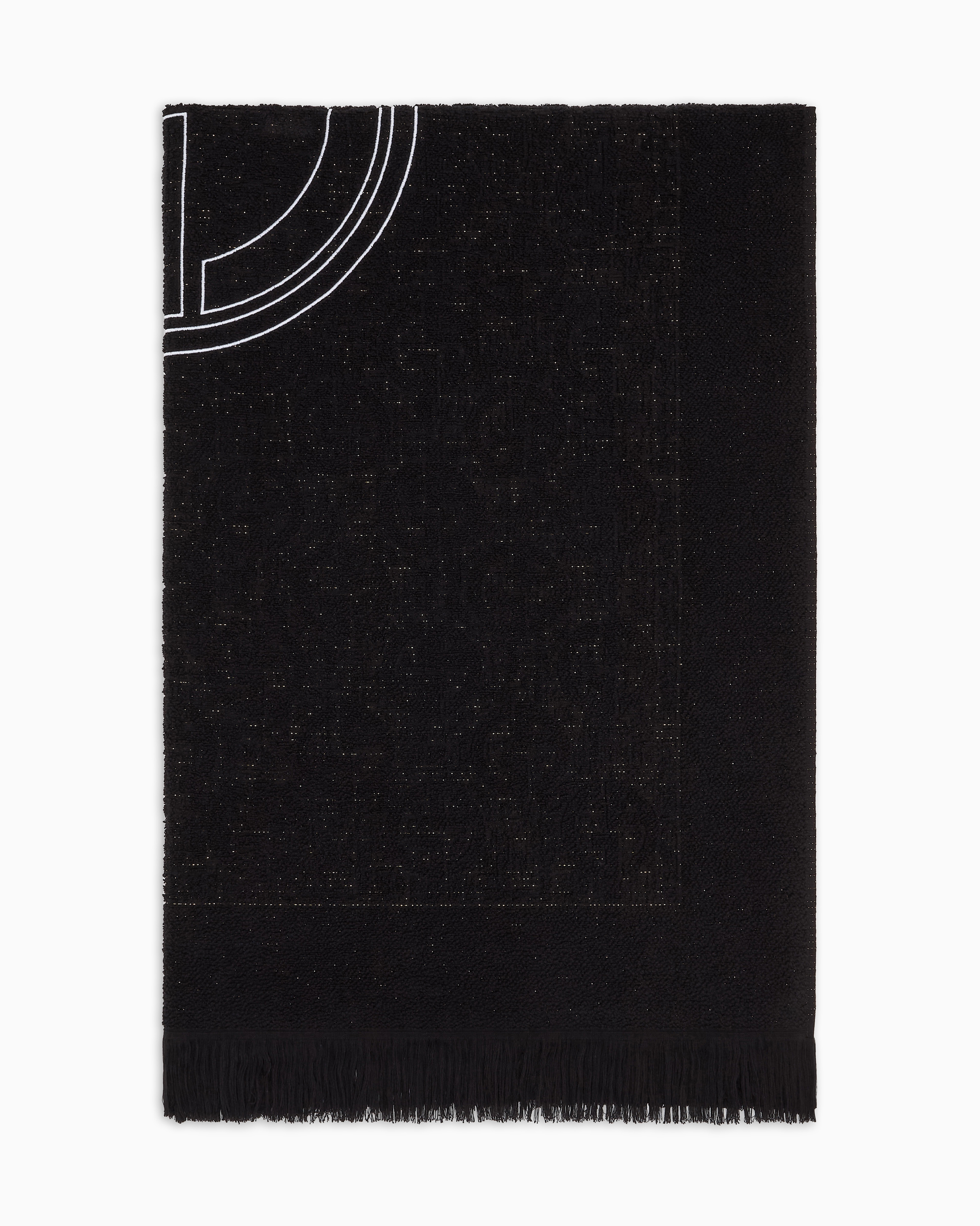 Giorgio Armani Jacquard Cotton Terry Beach Towel