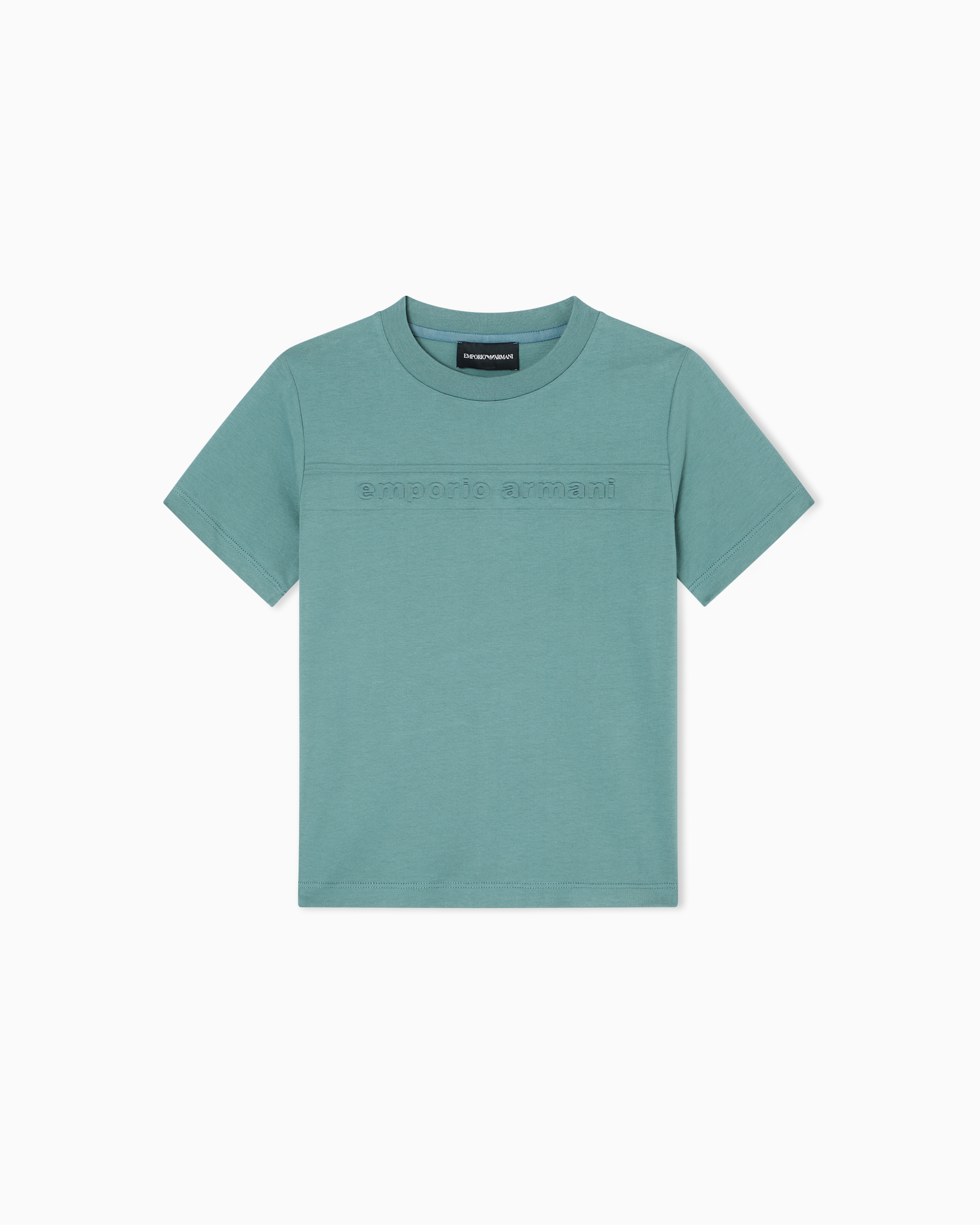 ASV コンフォートフィットTシャツ ジャージー エンボスロゴ