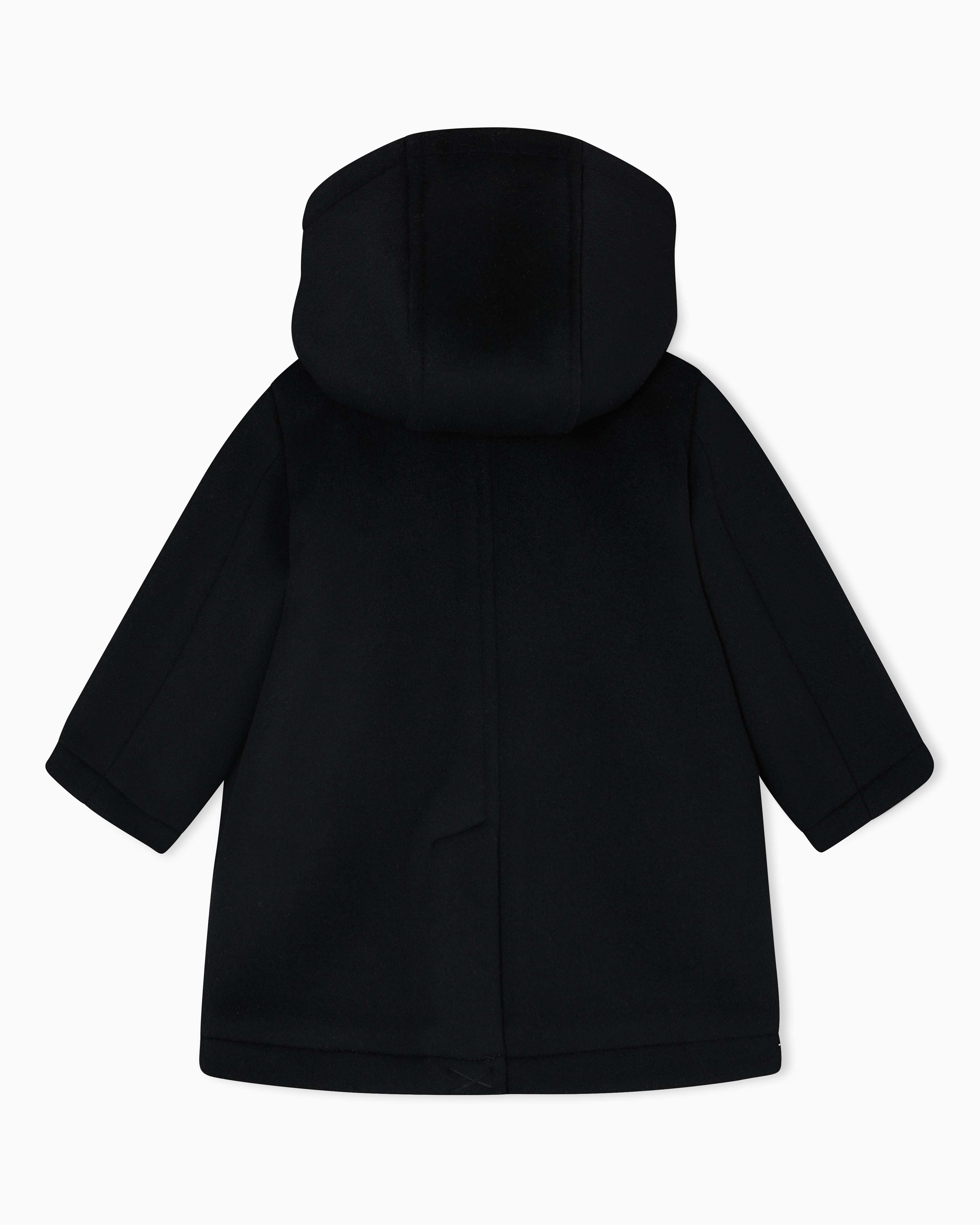 Armani Exchange アルマーニ 8NYB12 Black ダッフルコート ダッフルコート ウールクロス | Emporio Armani