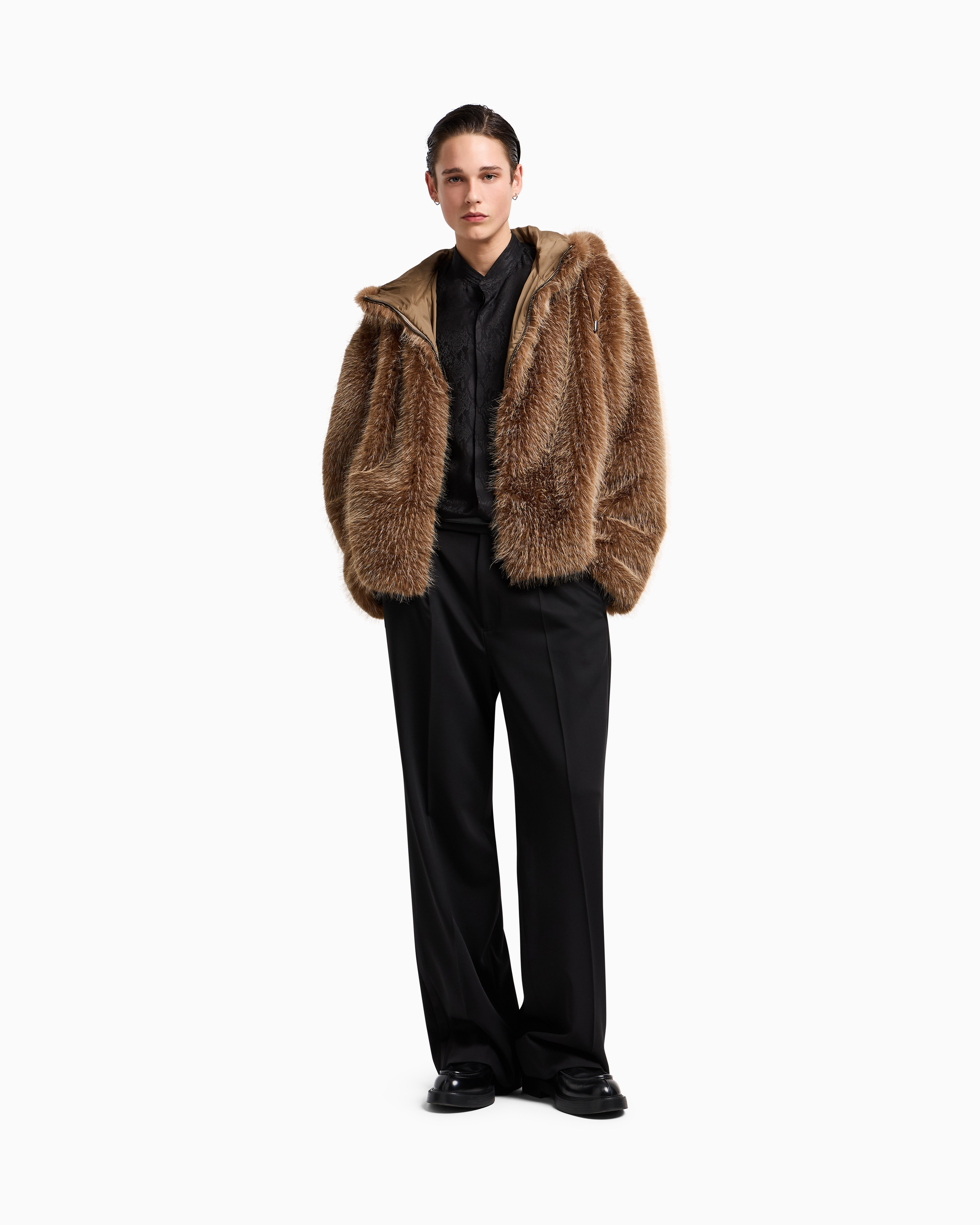 専用、ARMANI COLLEZIONI ファーコート 48 ベージュ 楽天市場】