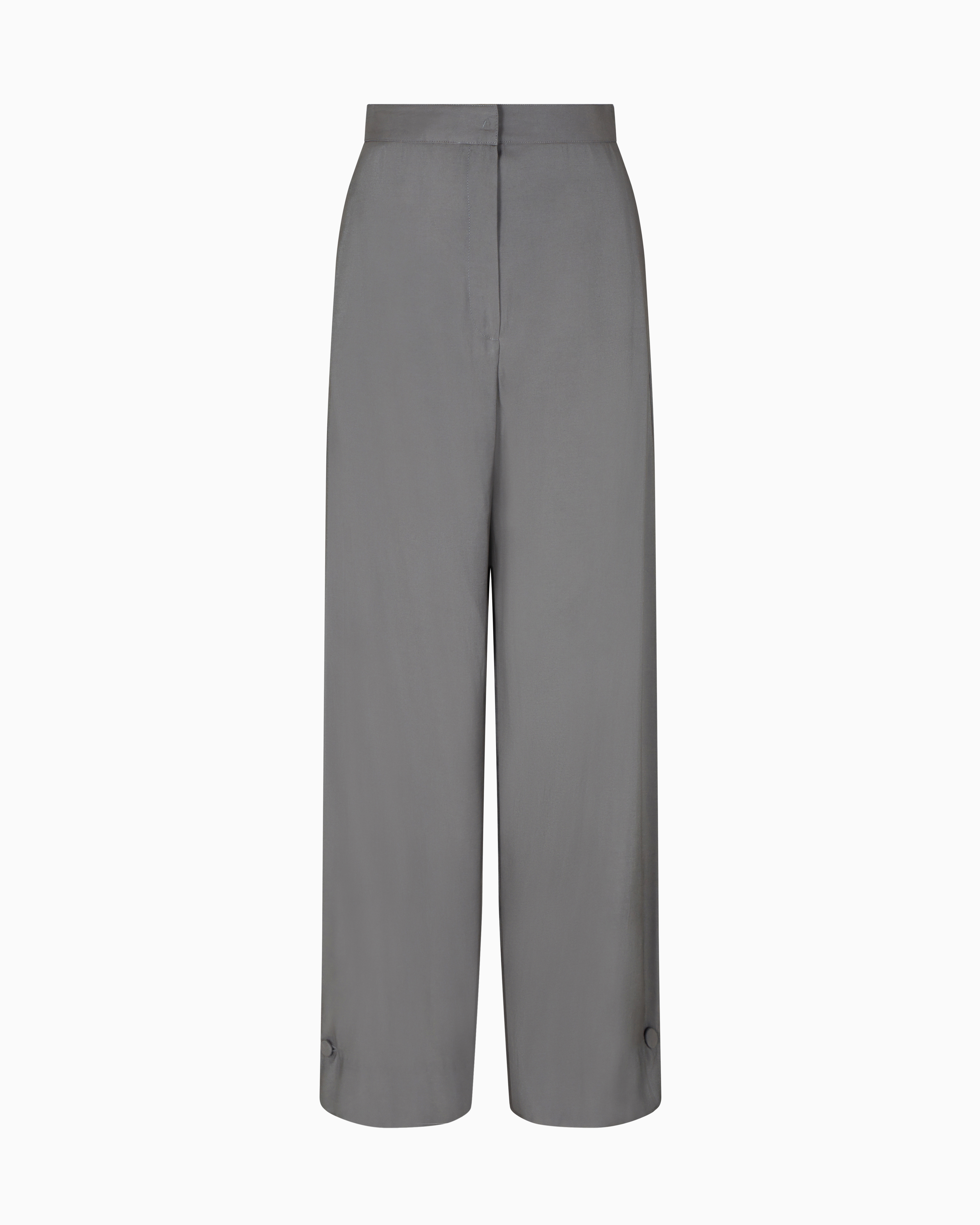 Icon fluid modal blend fabric trousers | Emporio Armani