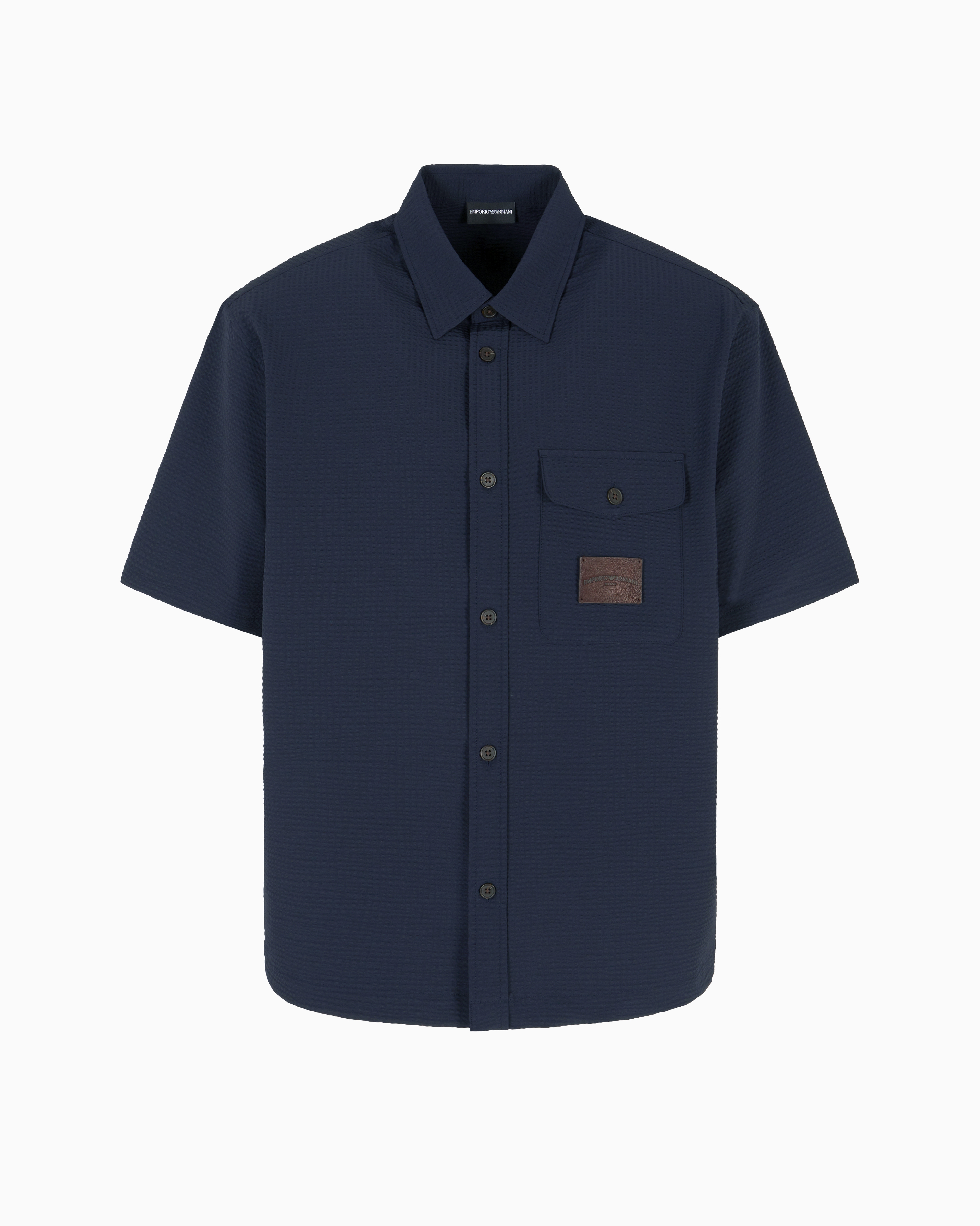 Emporio Armani Patch-pocket Short-sleeve Shirt