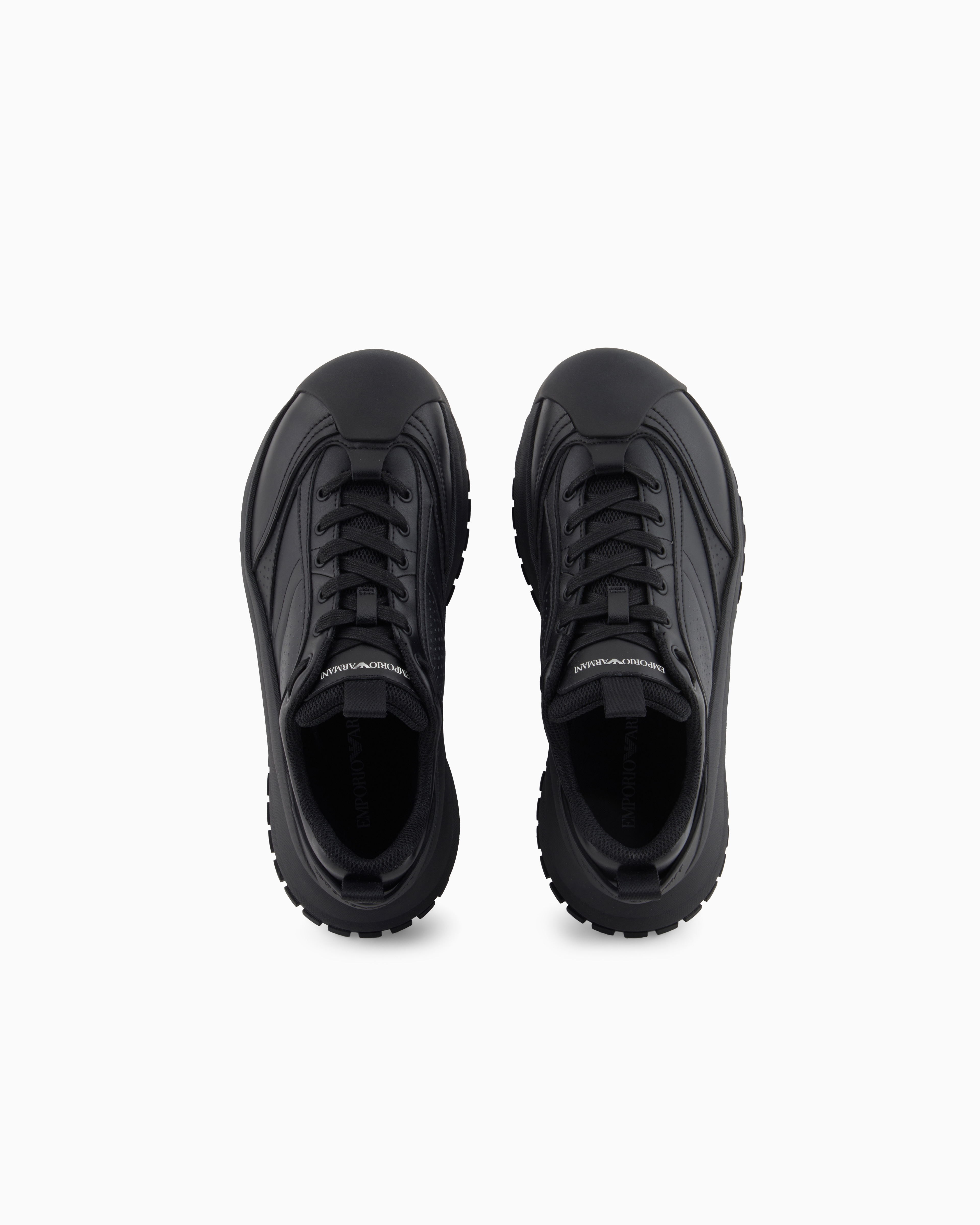 チャンキースニーカー レザー | Emporio Armani