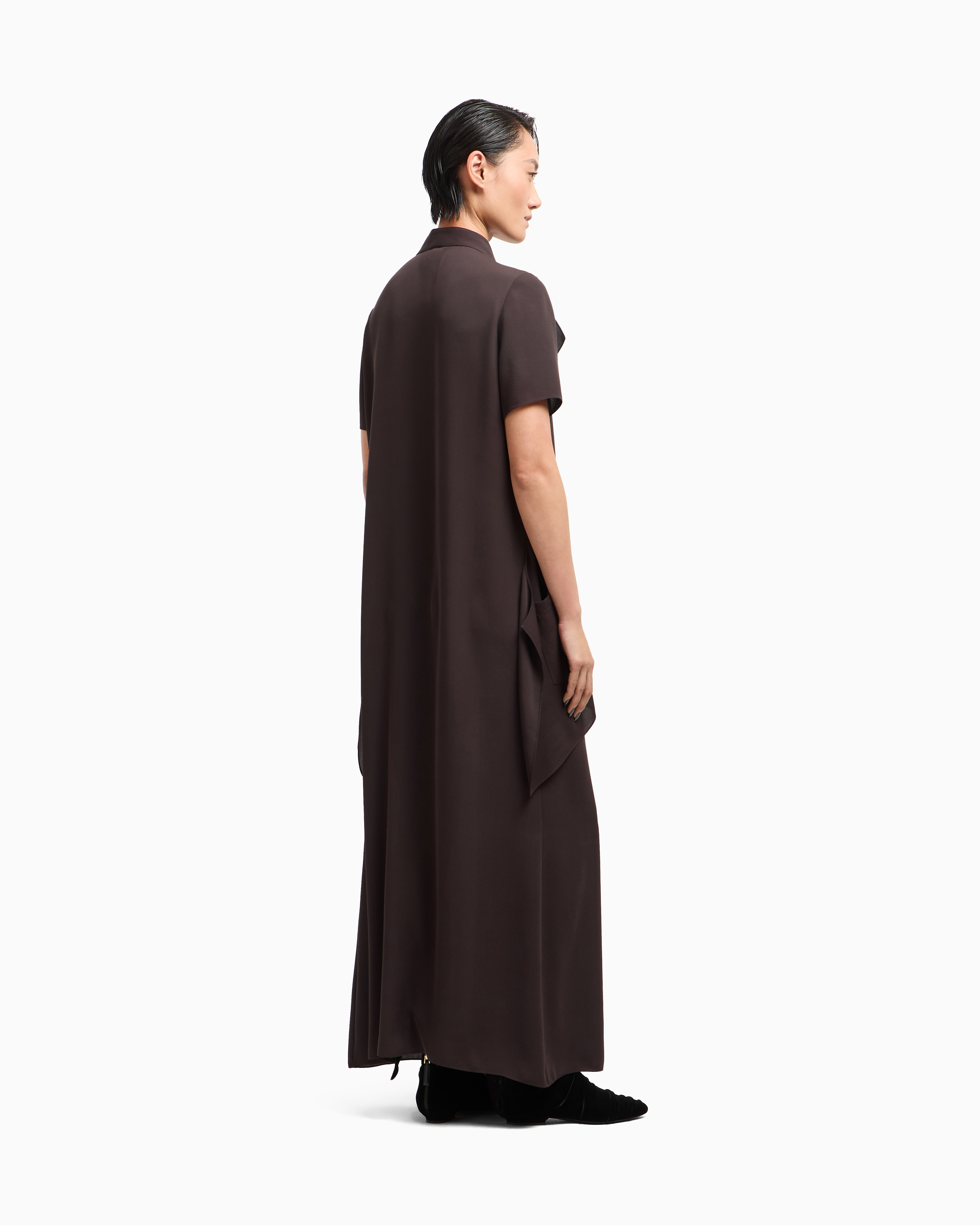 ワンピース GIORGIO ARMANI SATIN LONG DRESS Giorgio Armani Long Cowl-Neck Double Satin Dress - Bergdorf