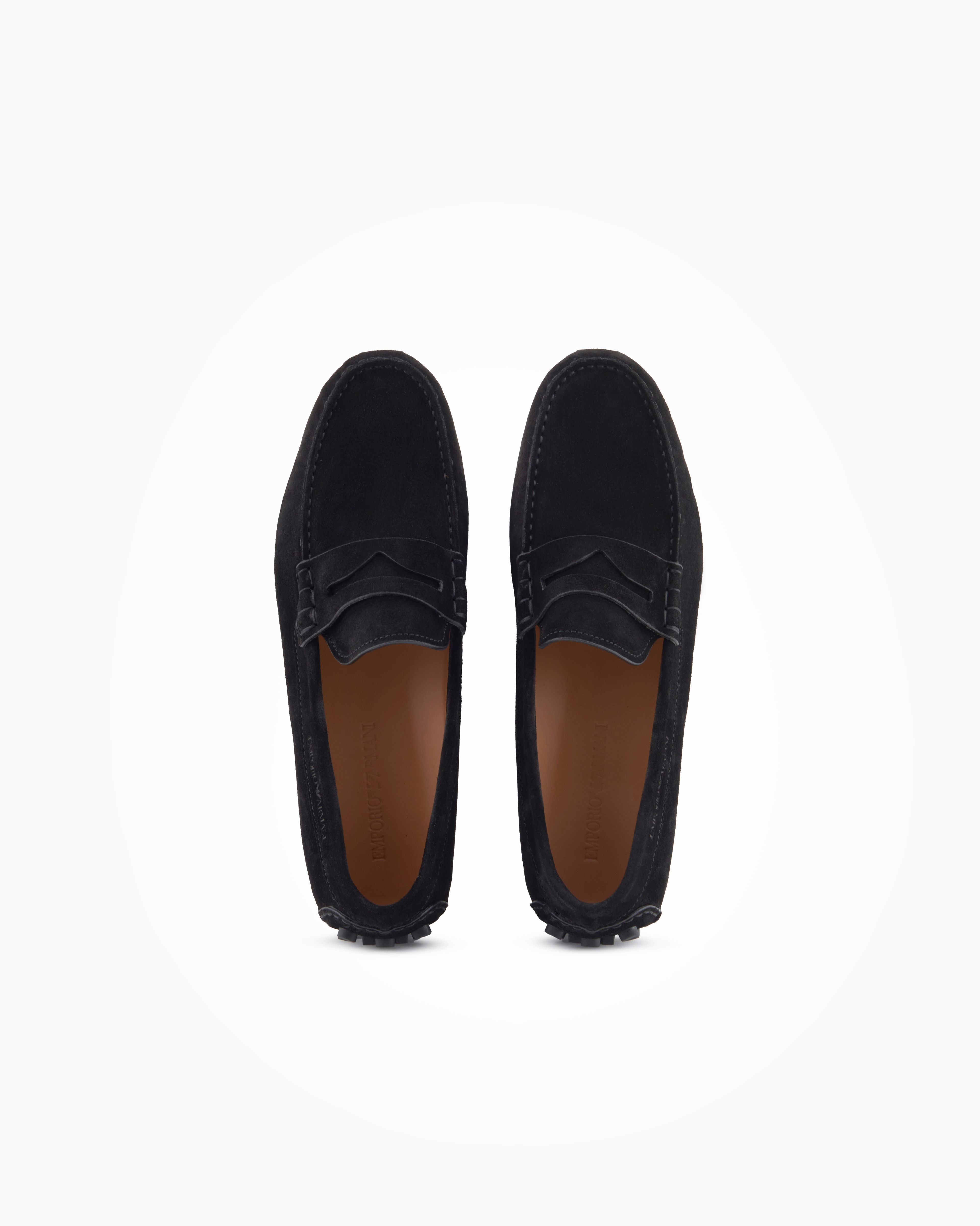 Giorgio Armani レザー ドライビングシューズ EMPORIO ARMANI 【並行輸入品】【アウトレットセール】エンポリオ