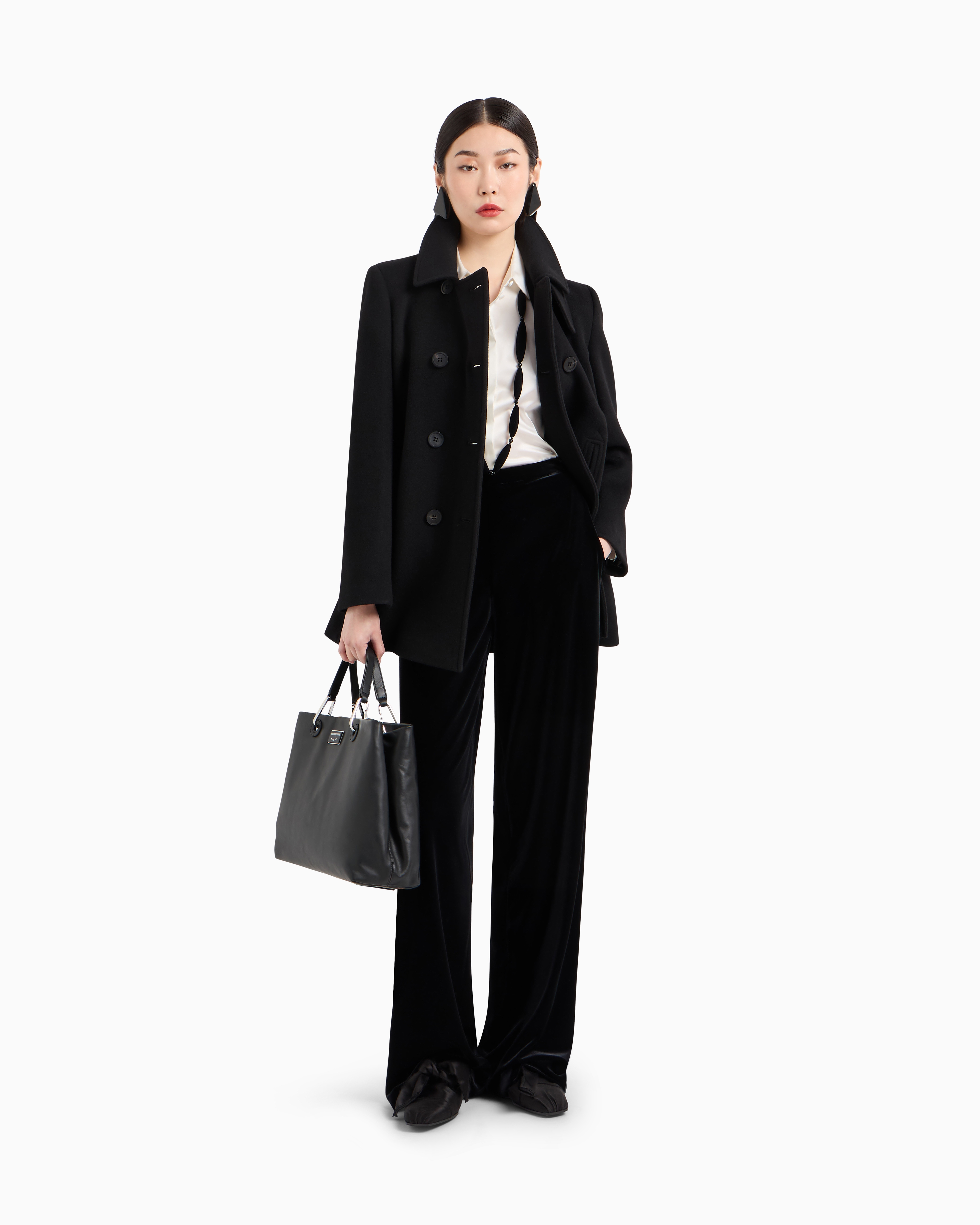 Silk satin shirt | Emporio Armani