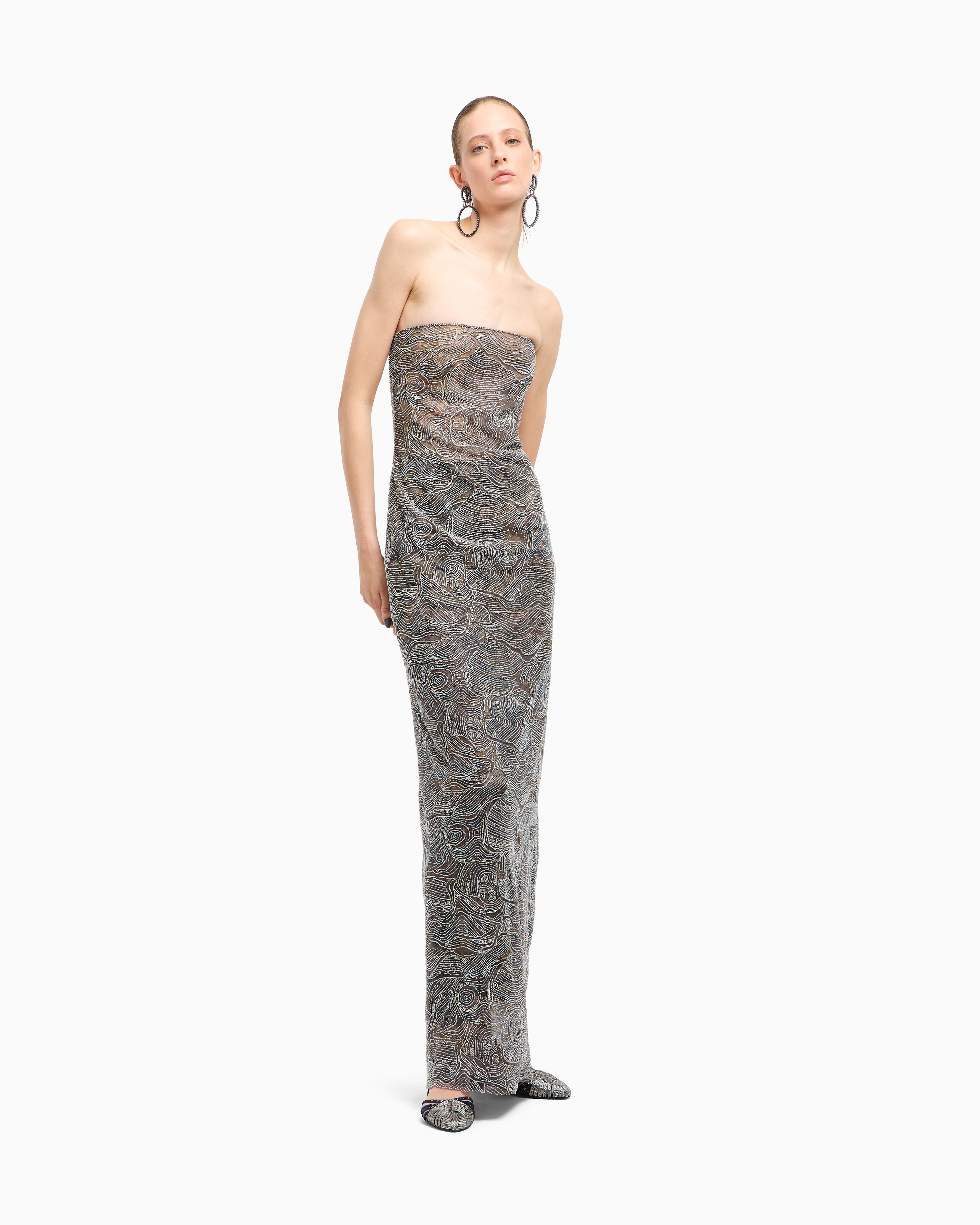 Giorgio Armani Long Dresses In Pattern