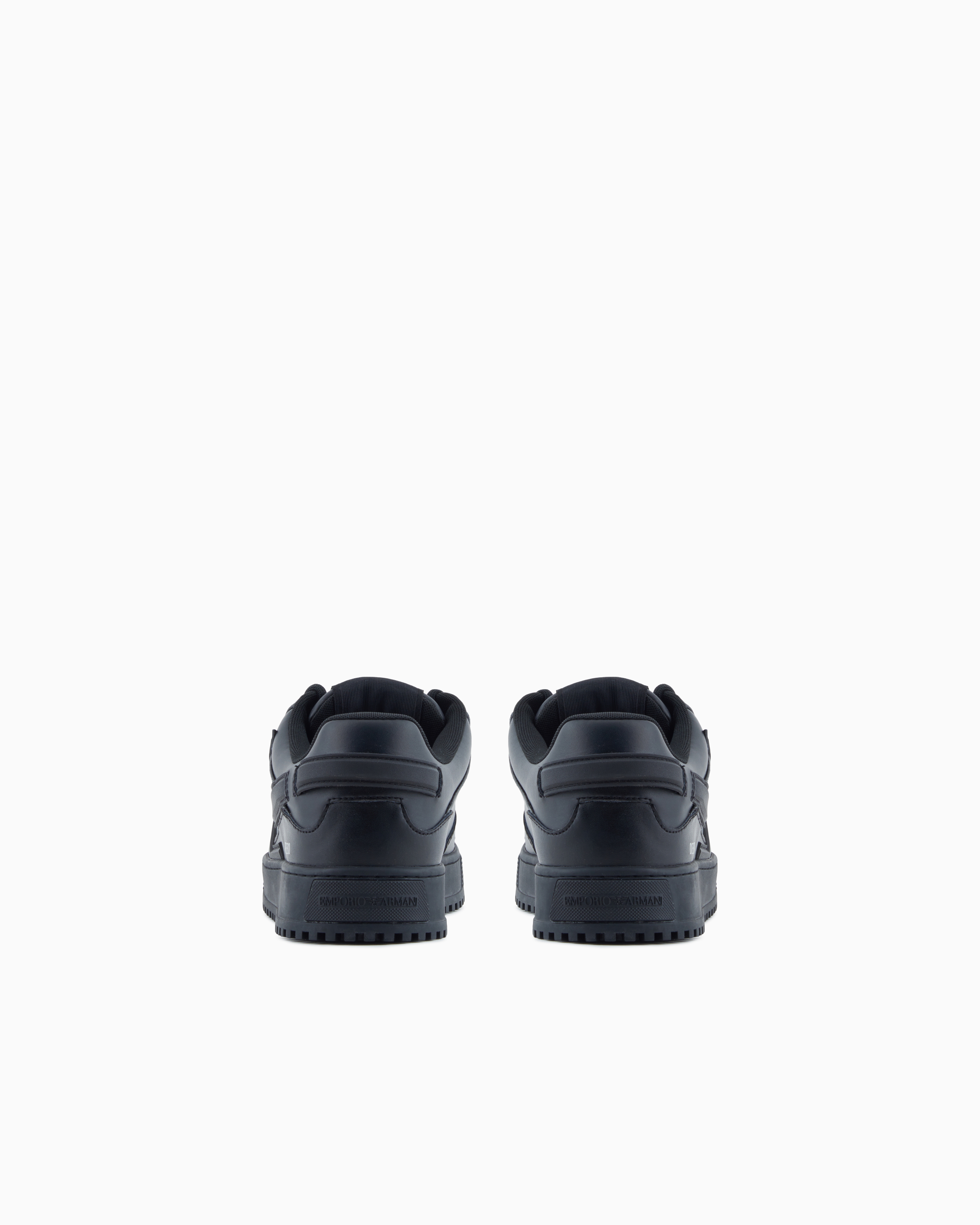 スニーカー レザー オーバーサイズEAパッチ | Emporio Armani