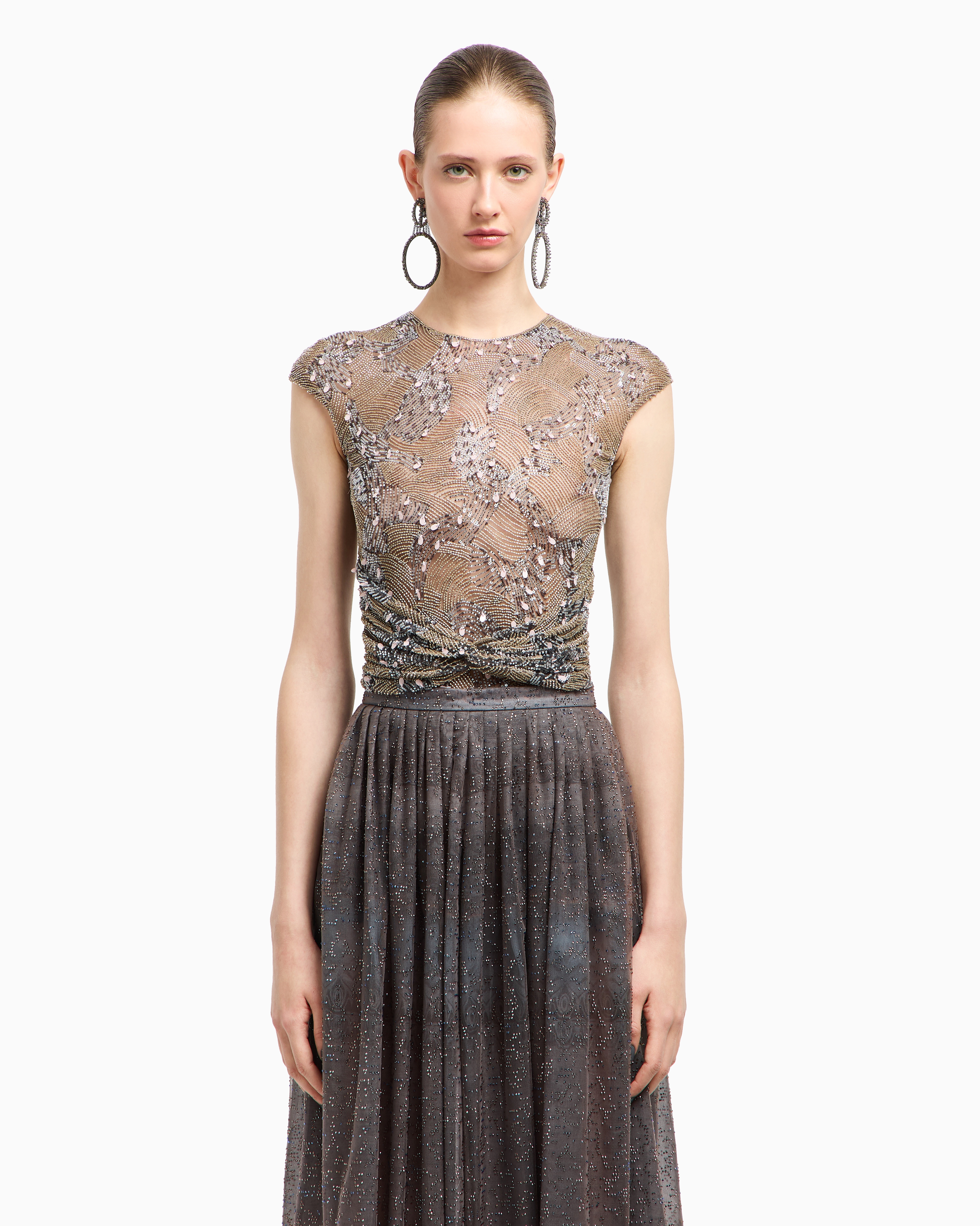 Giorgio Armani Tops In Pattern
