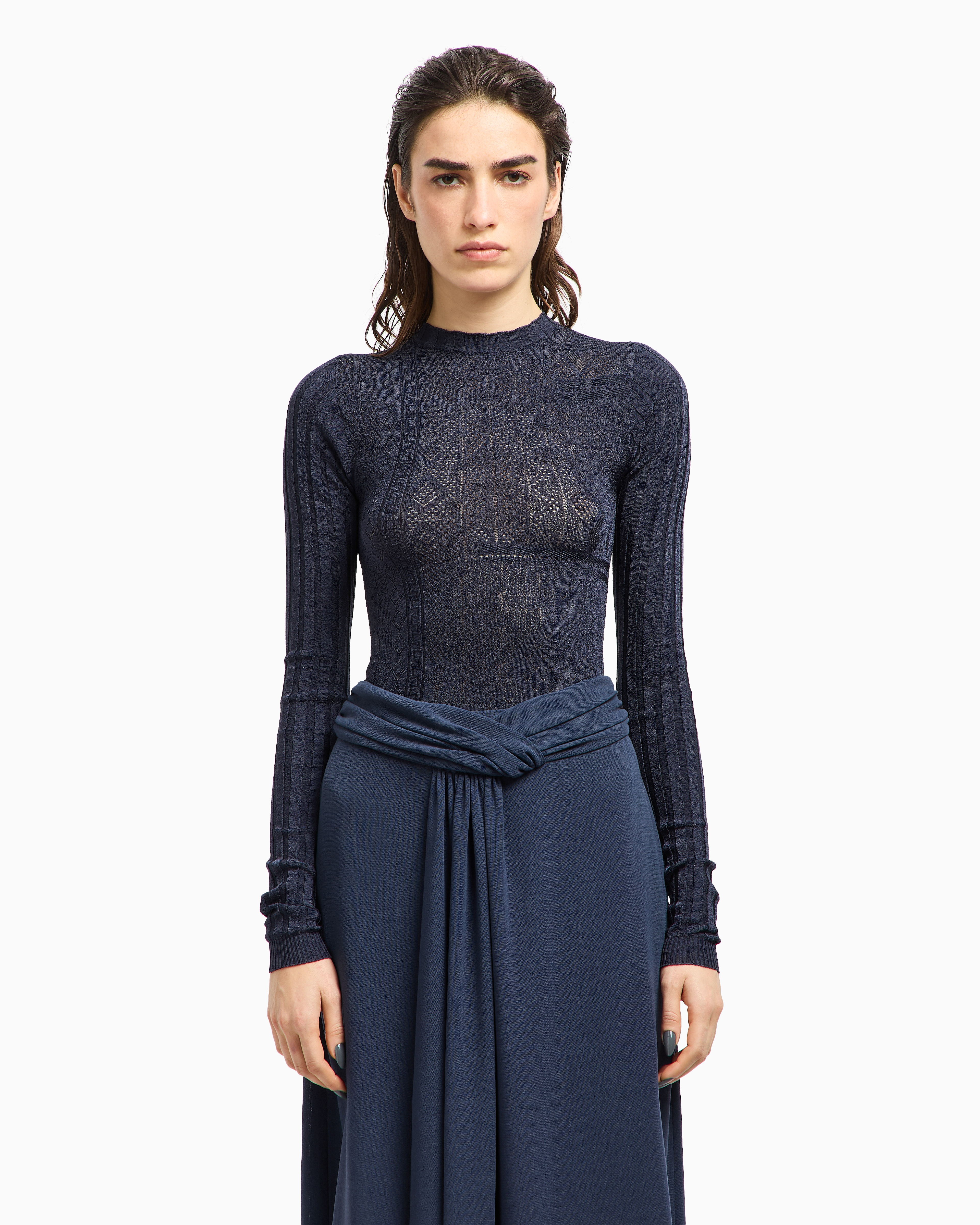 Giorgio Armani Jumpers In Blue