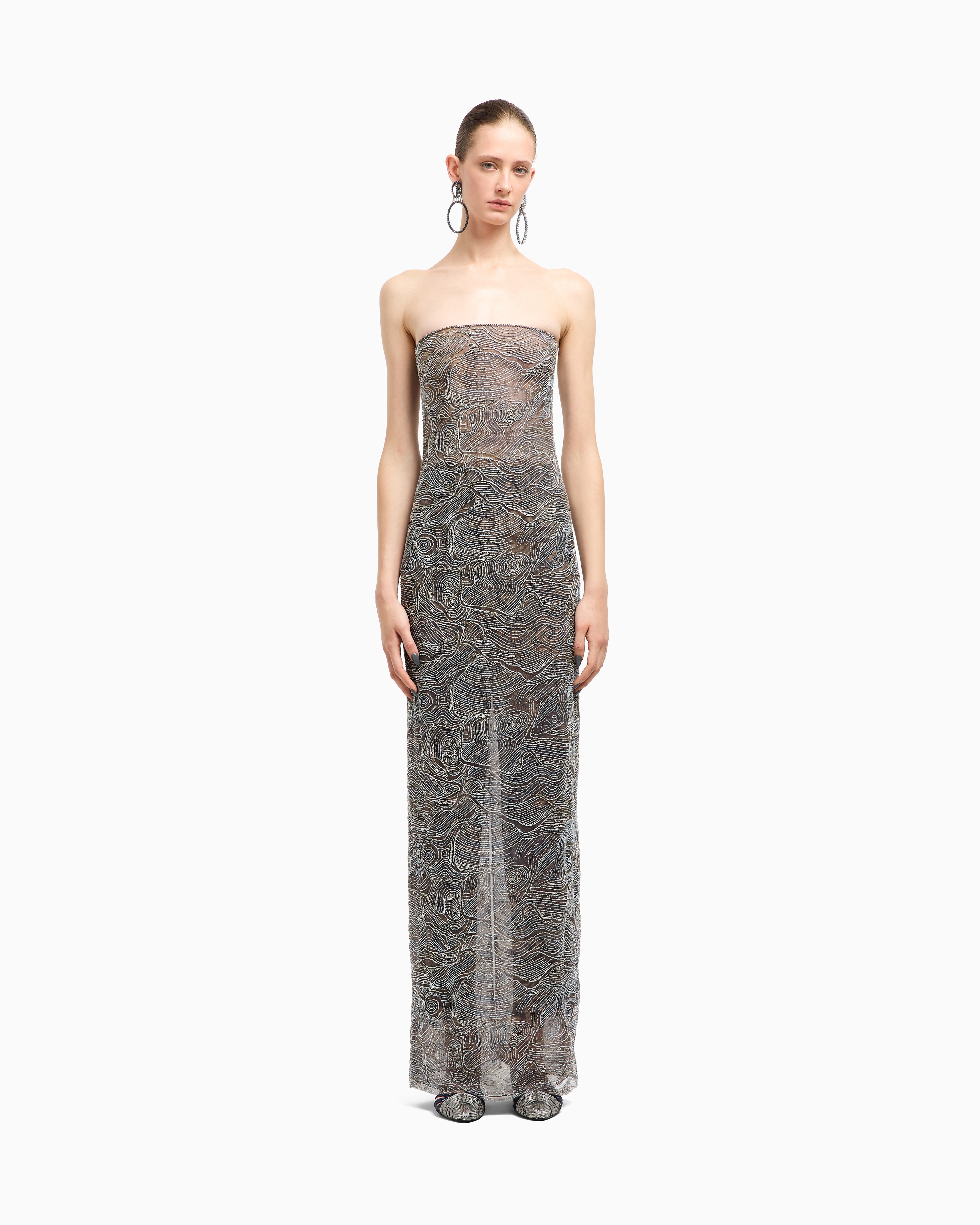 Giorgio Armani Long Dresses In Pattern