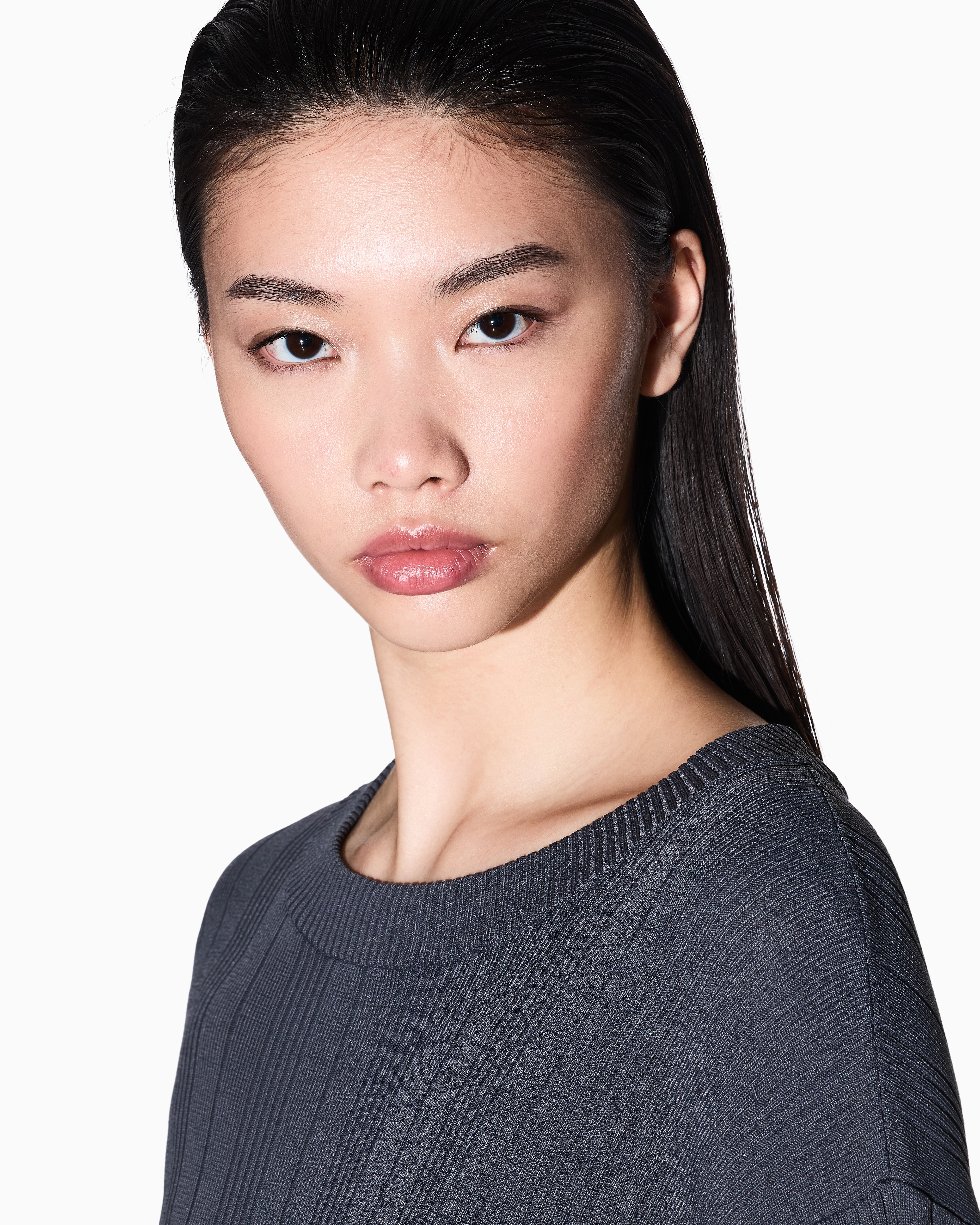 Armani Exchange Short Dresses In Gray