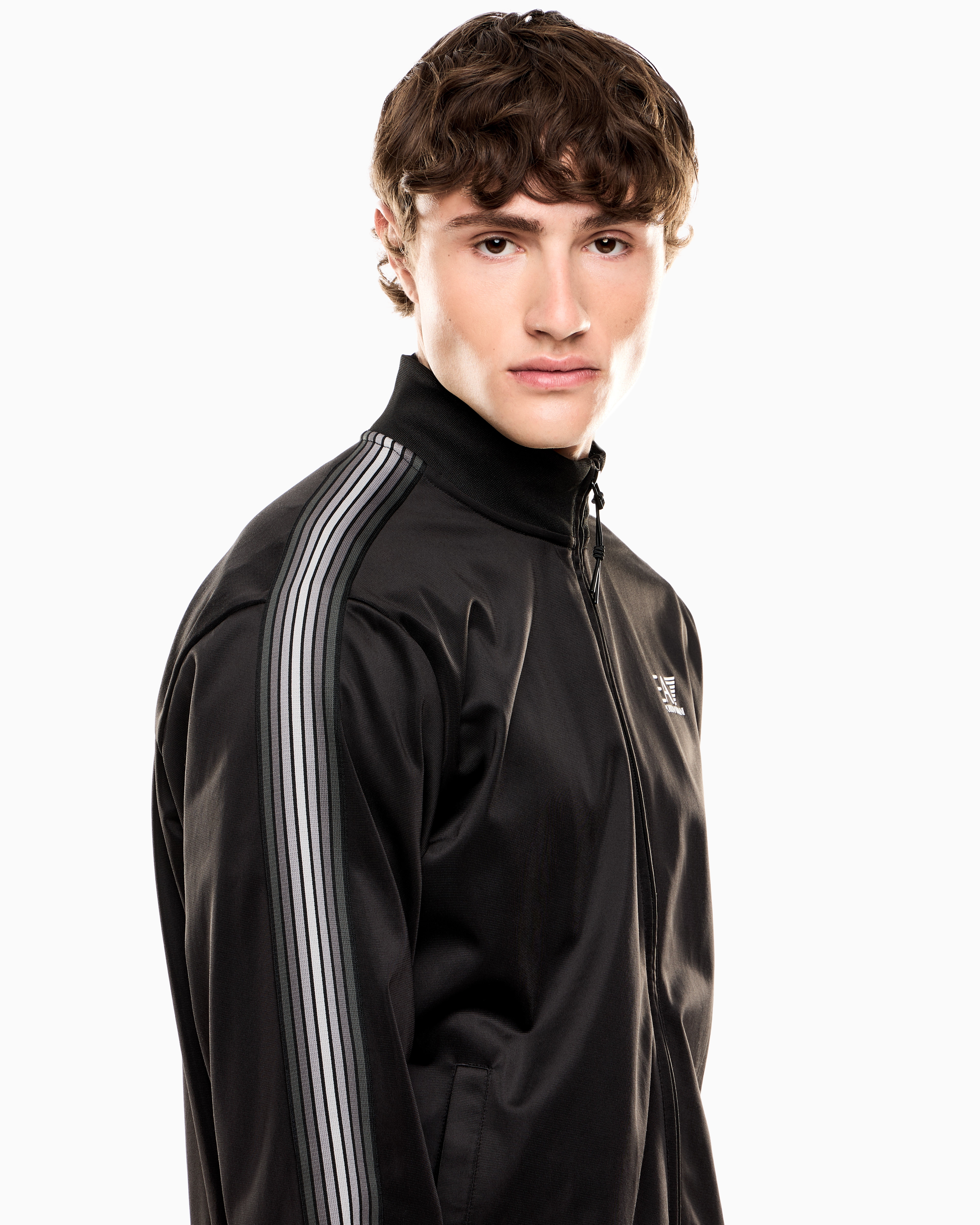 ASV 7 Lines tracksuit in recycled technical fabric | EA7