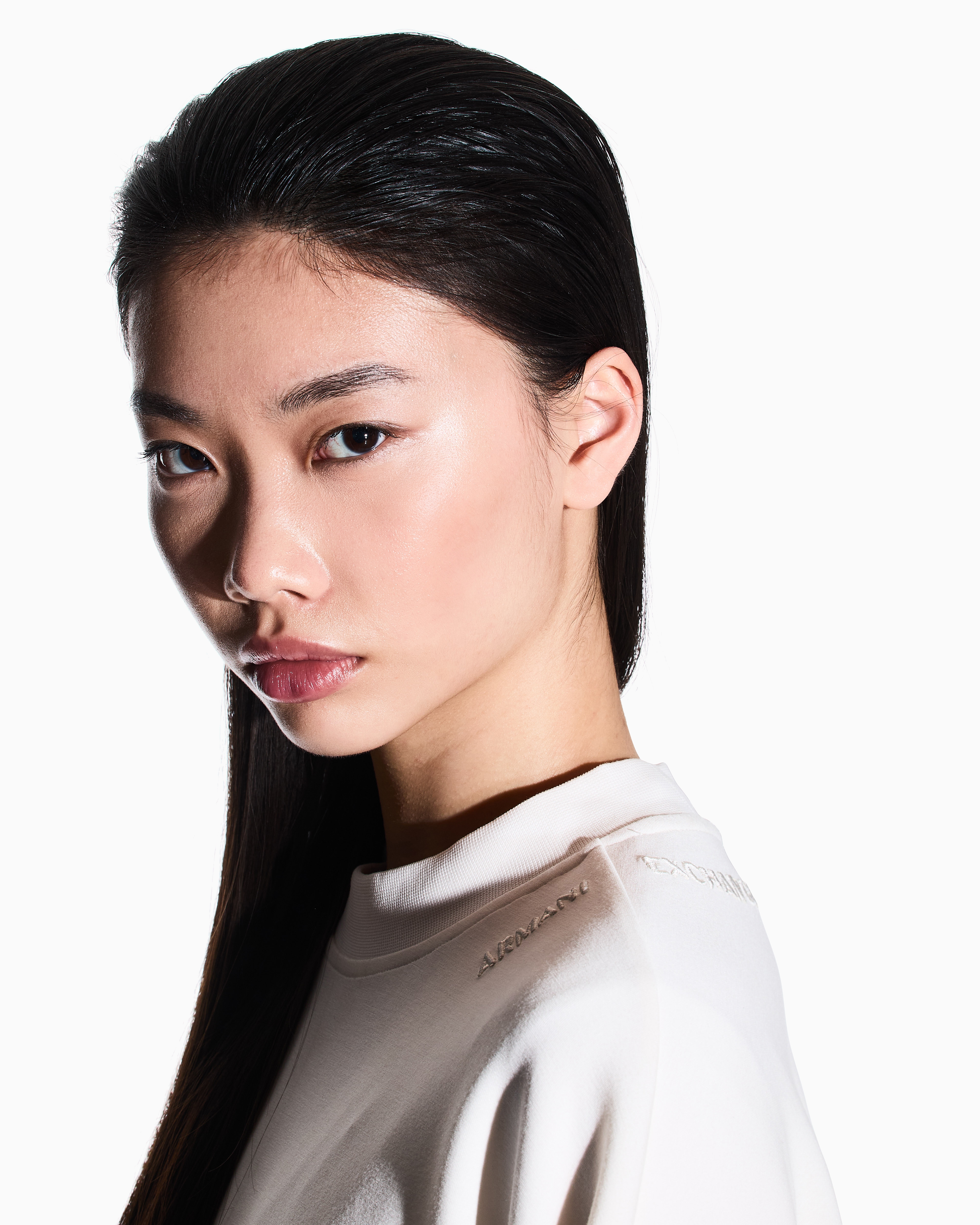 Armani Exchange Sweatshirts Without Hood In White