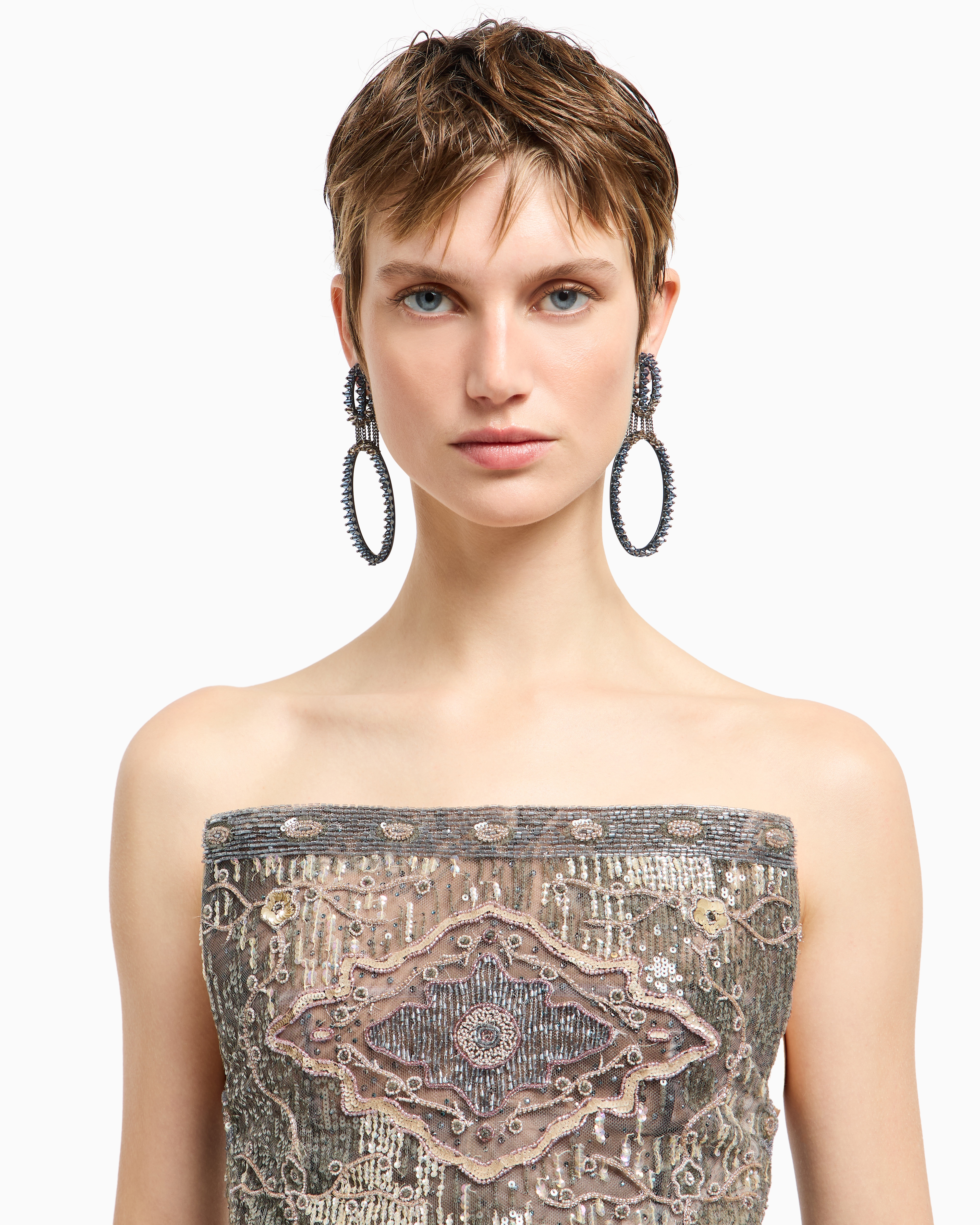 Giorgio Armani Tops In Pattern