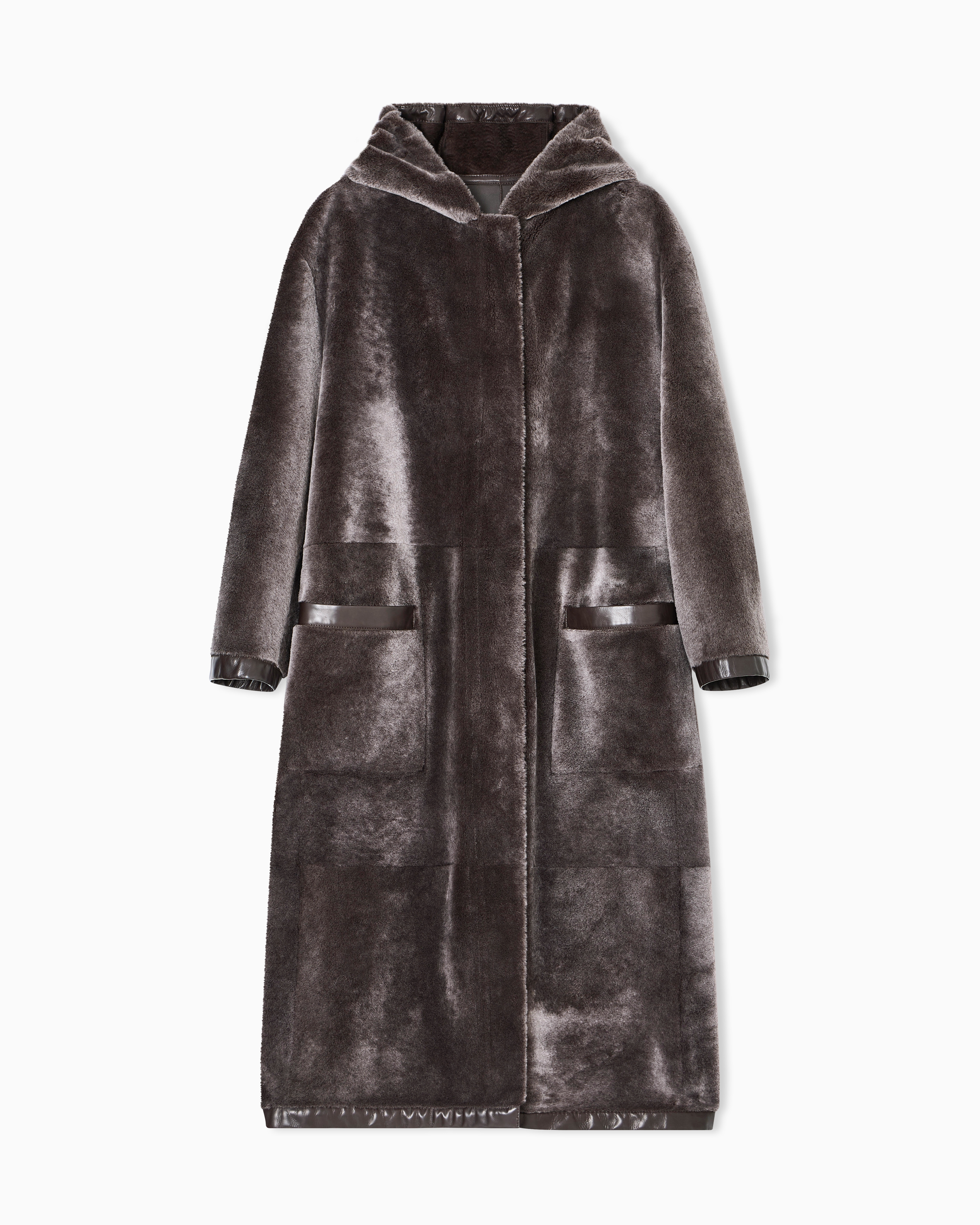 【関税&送料込】Giorgio Armani Brown Fur Coat GW002049_AF19599_U6300_F_FW202
