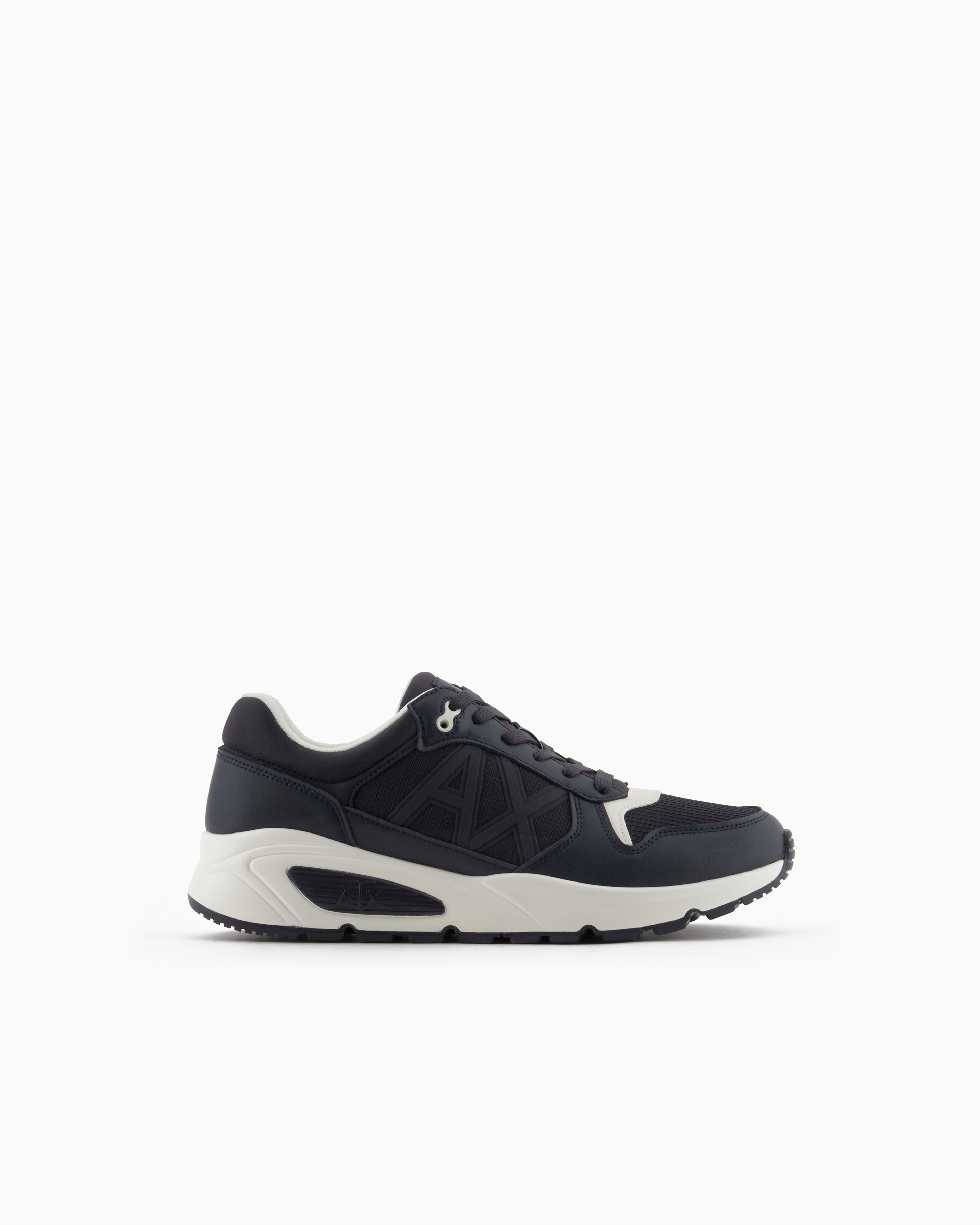 あん Chunky sneakers with contrasting inserts | Armani Exchange