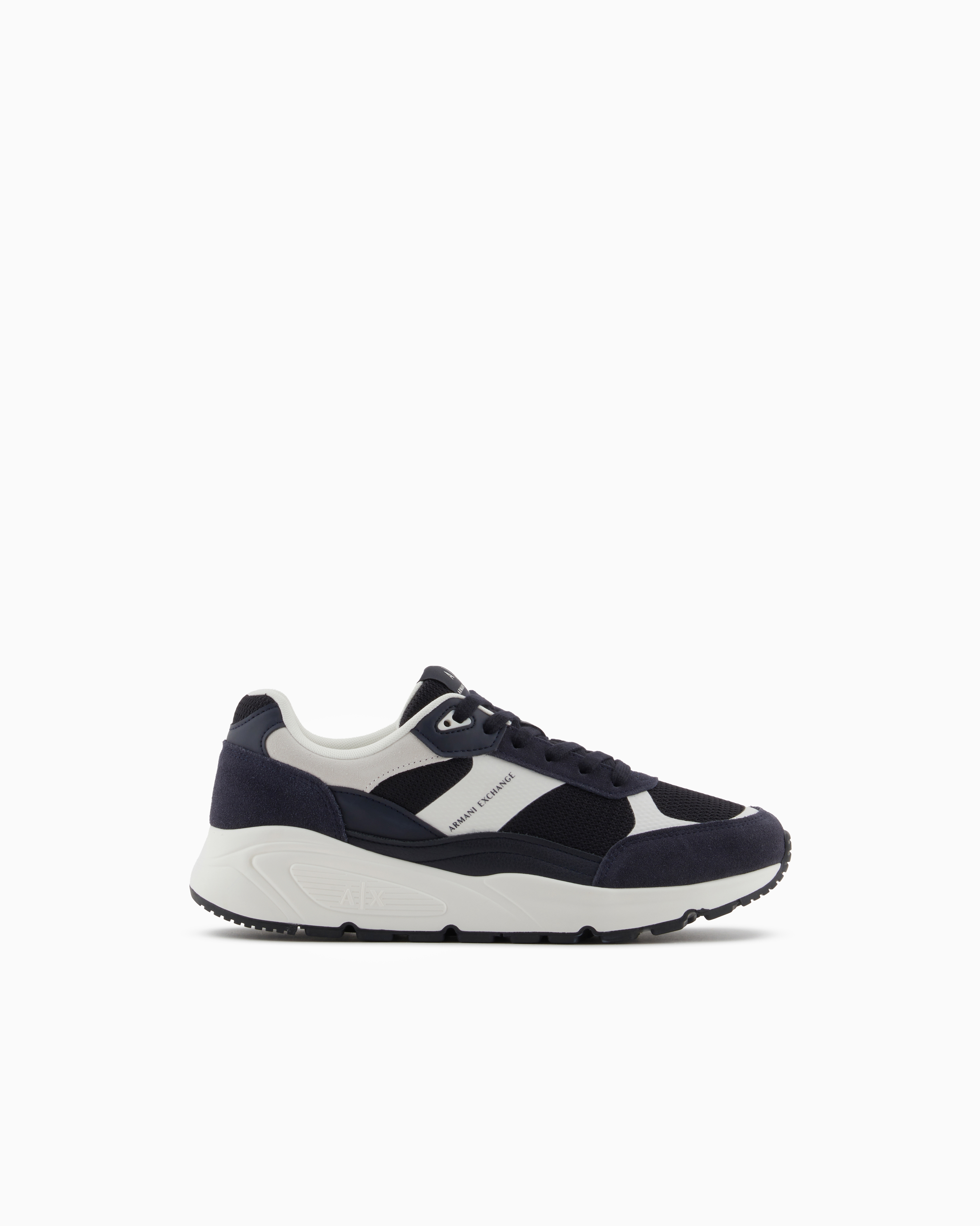 Oversized sneakers with contrasting inserts | Armani Exchange