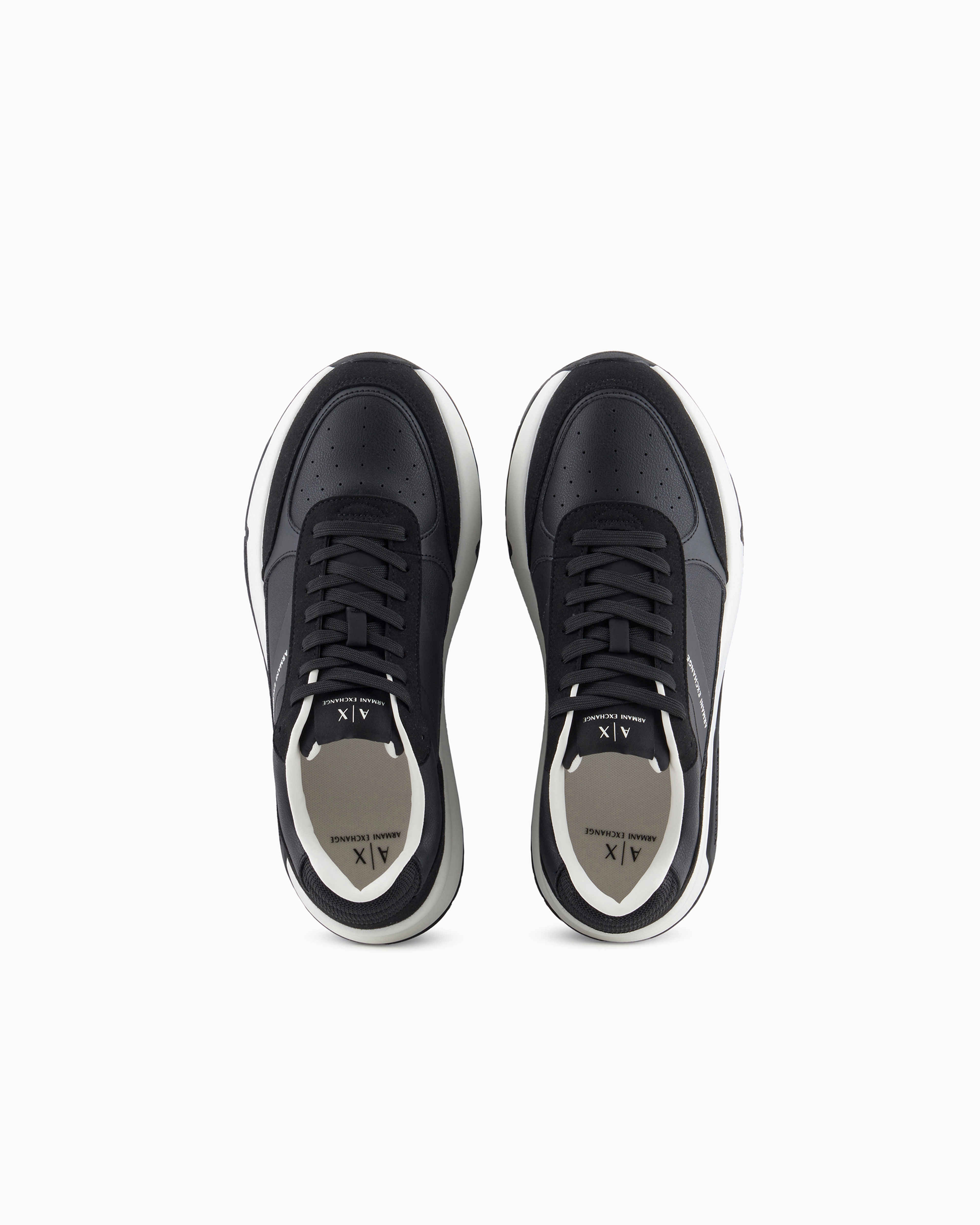 靴 A|X Armani Exchange Logo Sneaker Amazon.com | AX Armani Exchange mens Lace Up Logo Sneaker