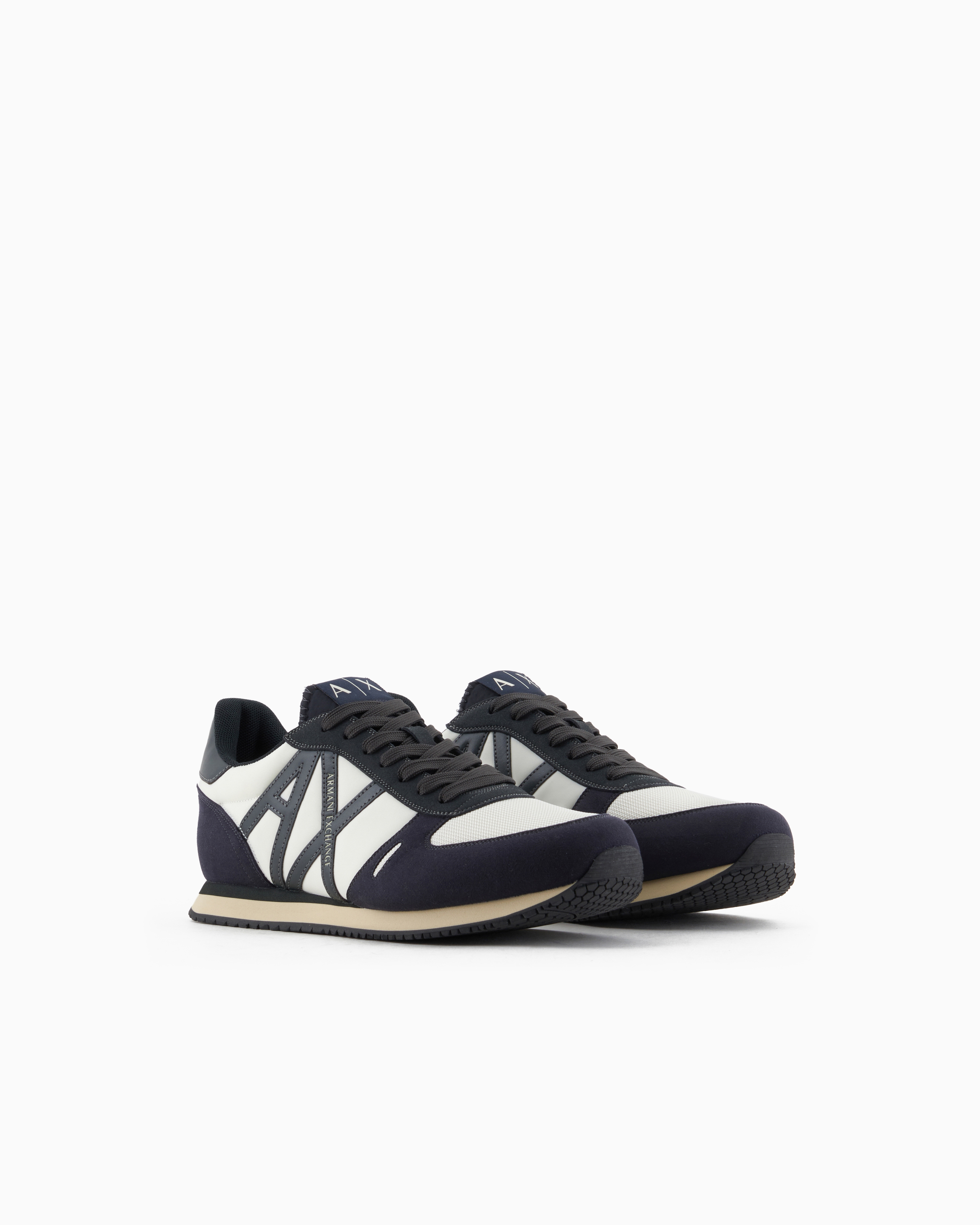 AXロゴ レースアップスニーカー | Armani Exchange