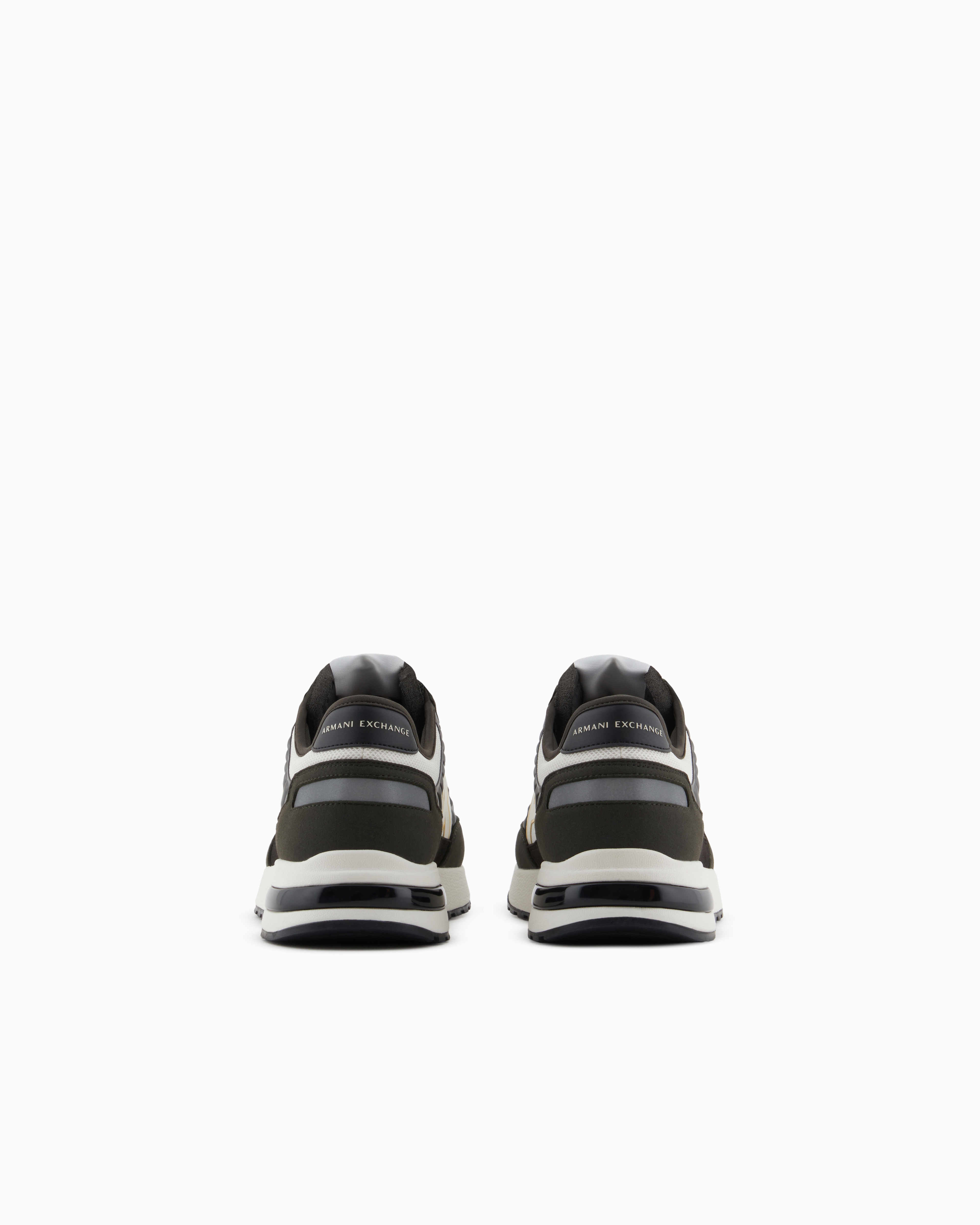 Armani Exchange - Sneakers with high sole and logo, Man, Size: