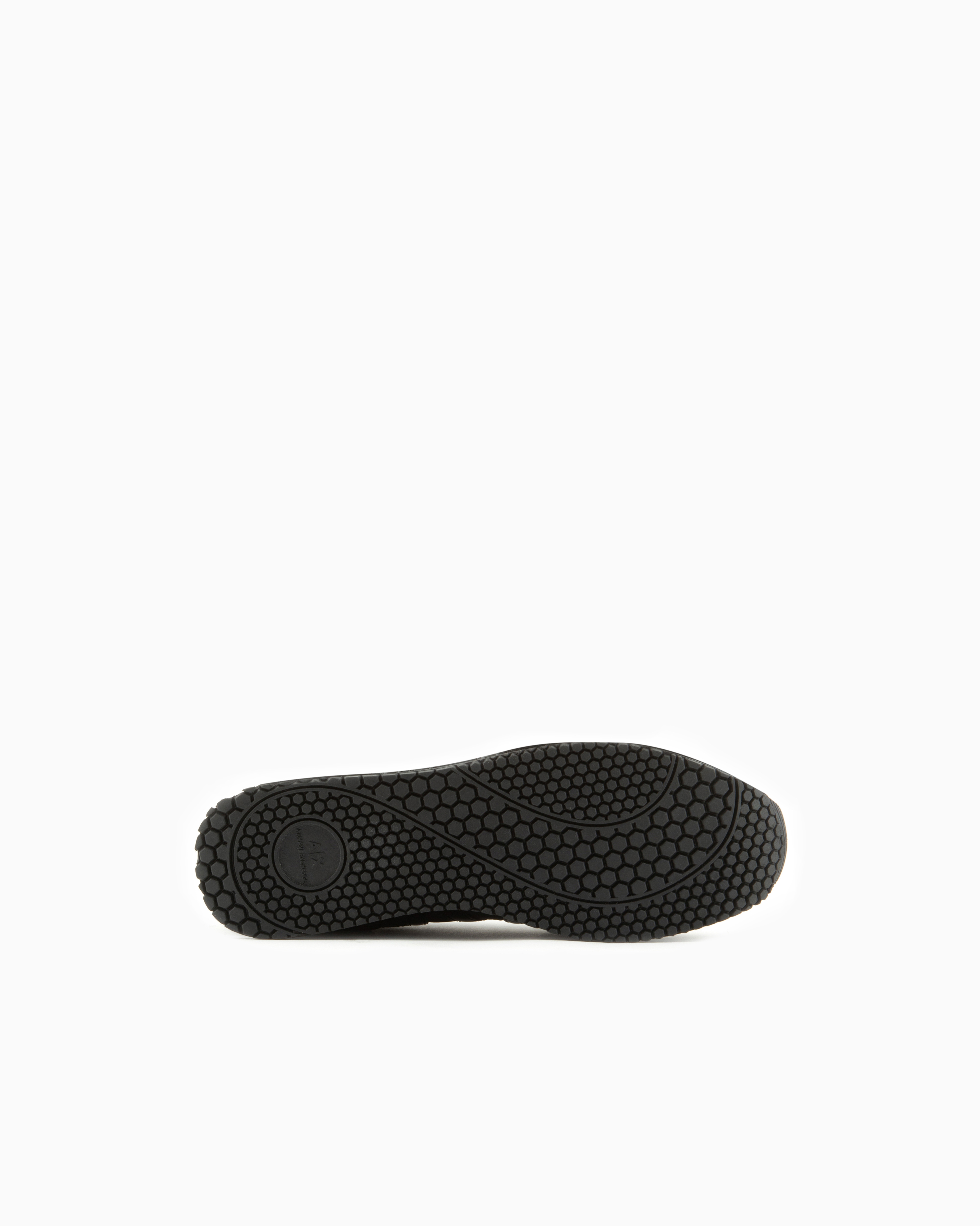 【ARMANI EXCHANGE】 ロゴ スニーカー※送関込 Microfiber sneakers with logo | Armani Exchange