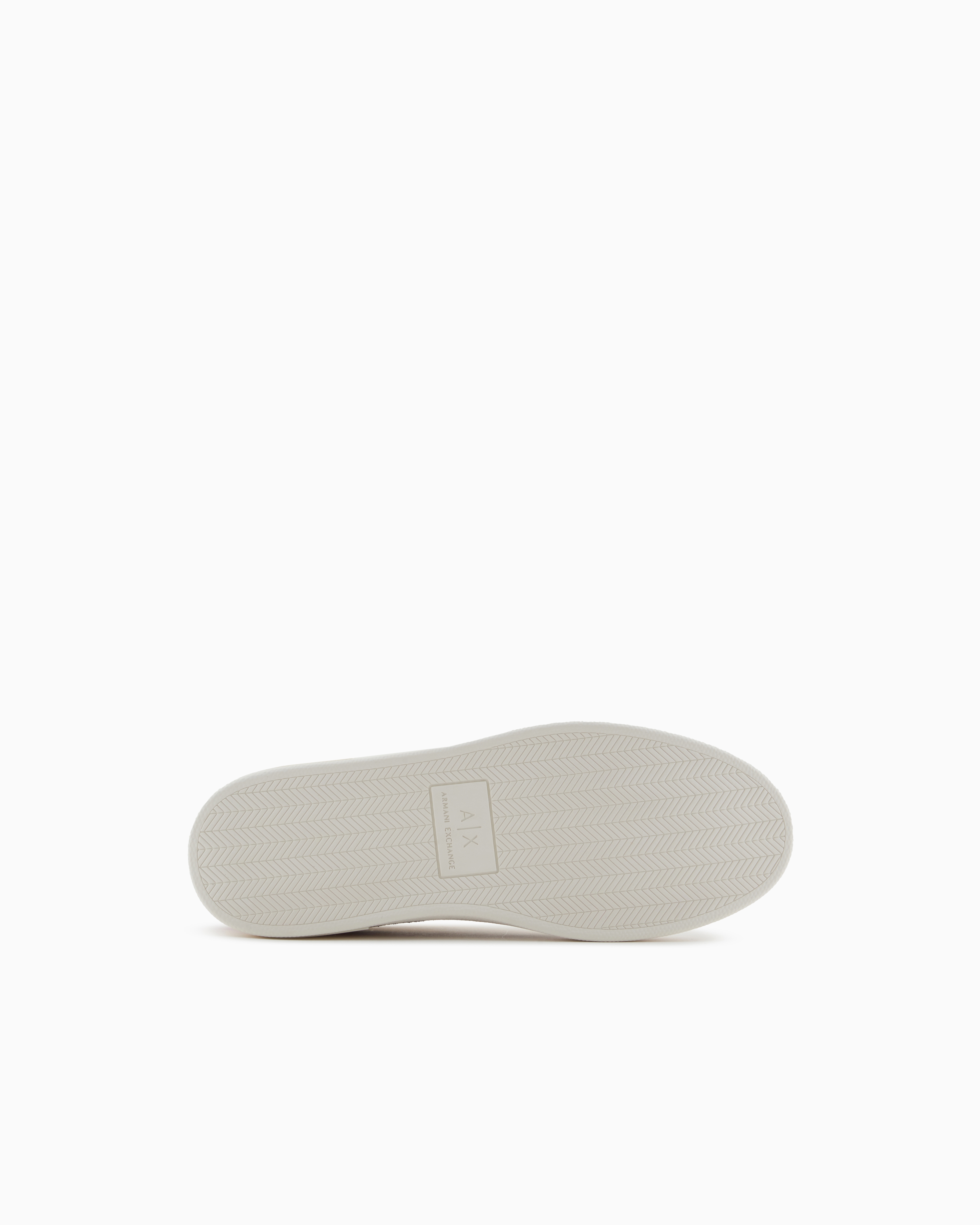Armani Exchange - Sneakers with contrasting details on the back, Man, Red, Size: