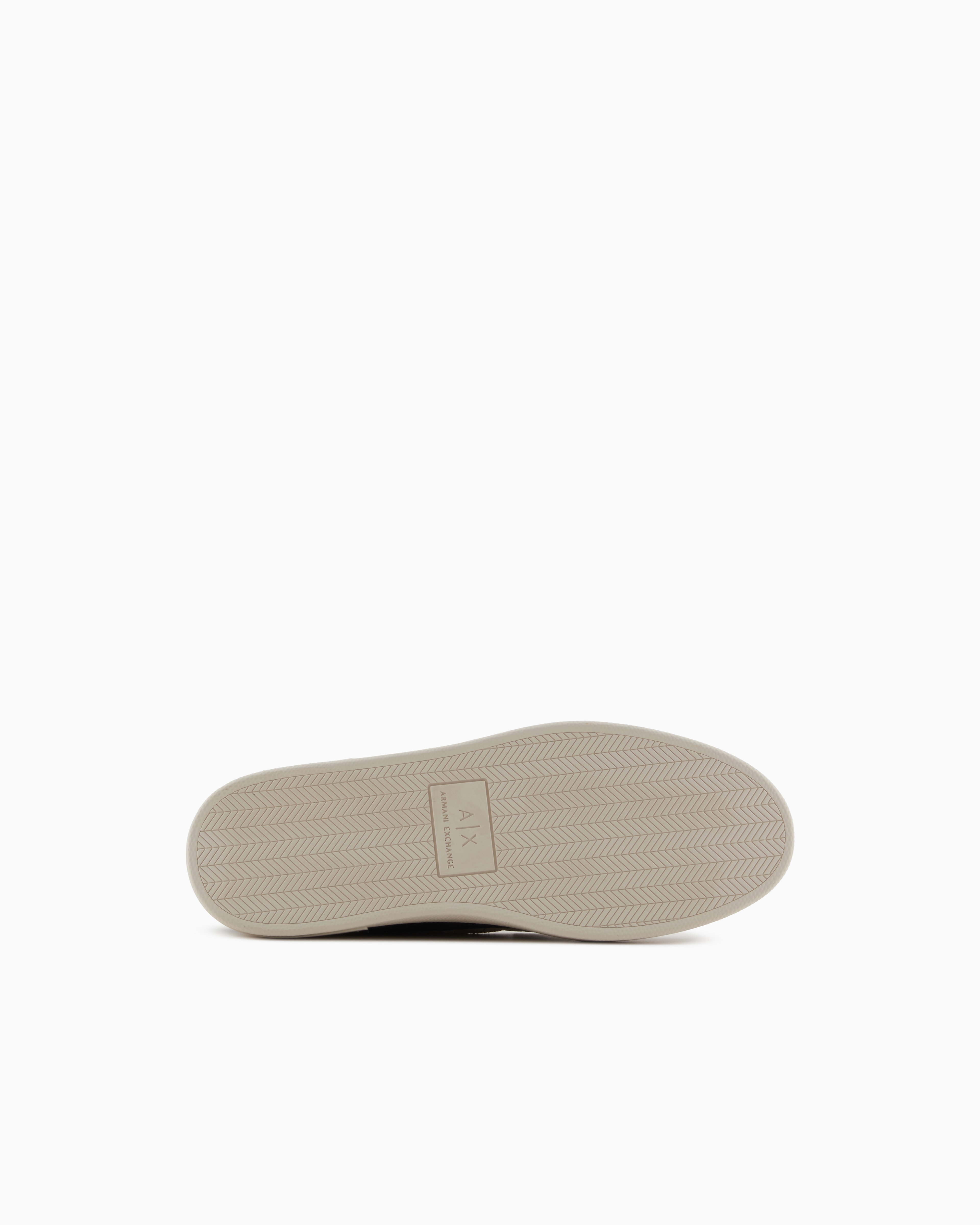 Armani Exchange - Suede Slip On, Man, Brown, Size: