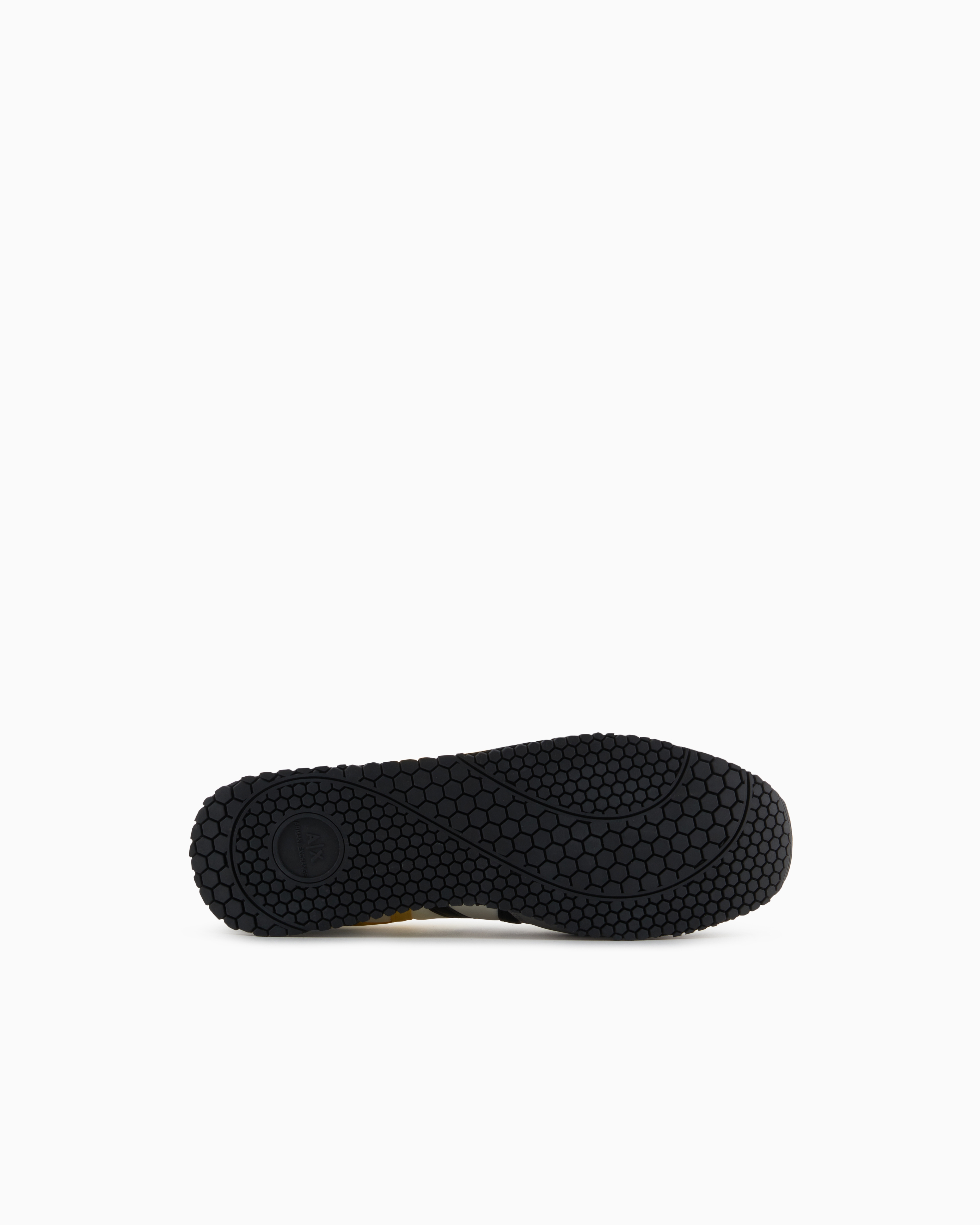 Armani Exchange - Sneakers eco-suede, mesh and nylon, Man, Grey, Size: